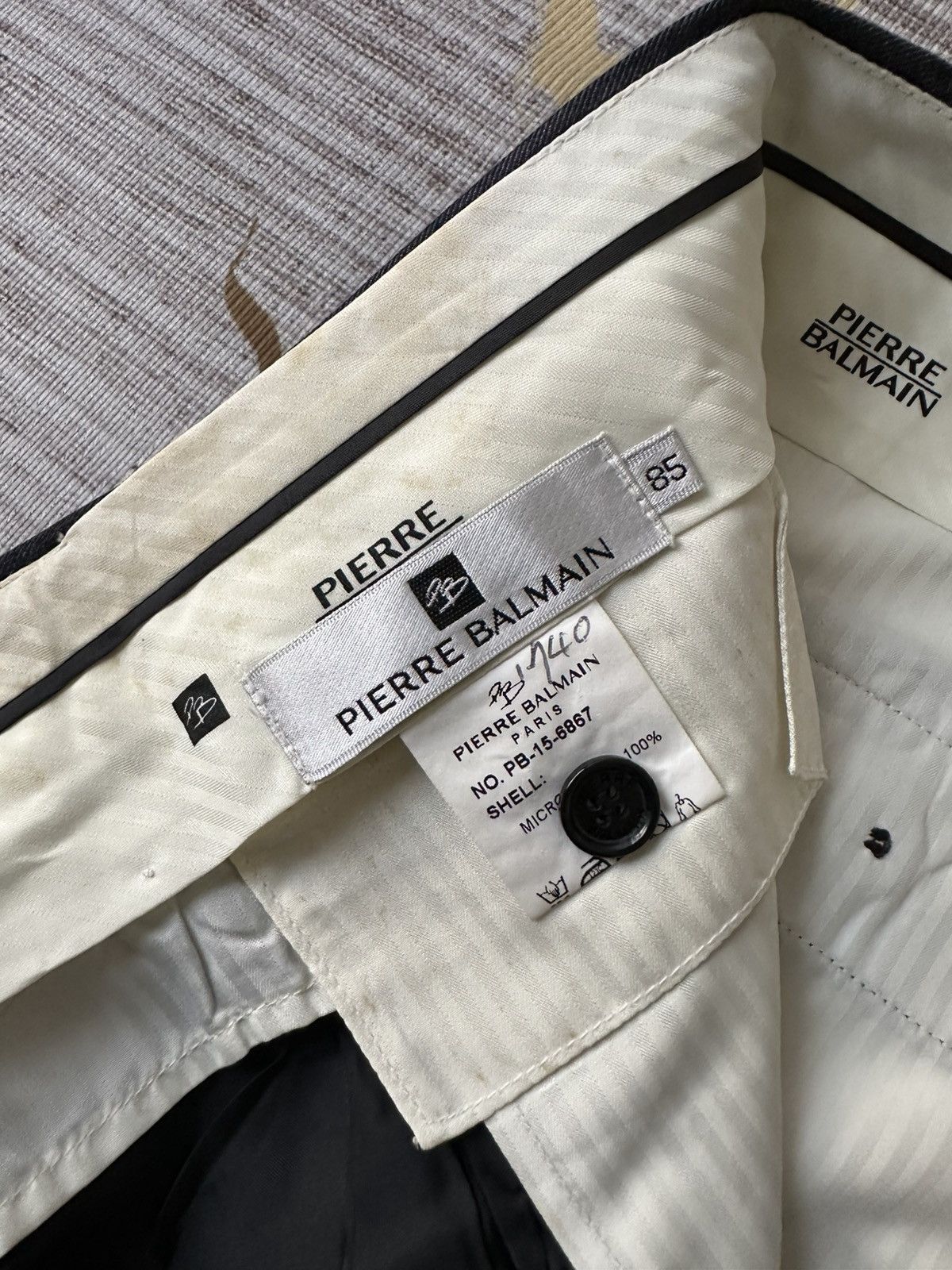 Pierre Balmain Vintage 90s Pierre Balmain Trouser Pant Size US 32 / EU 48 - 14 Thumbnail