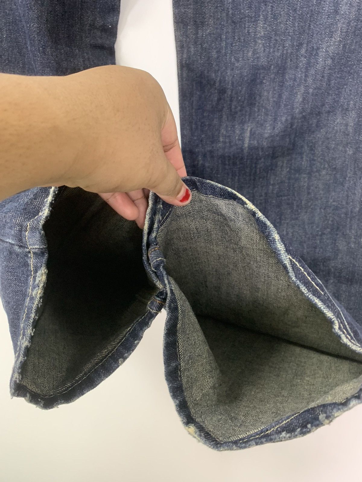 Sean John × Vintage Sean John distress denim Size US 36 / EU 52 - 9 Thumbnail