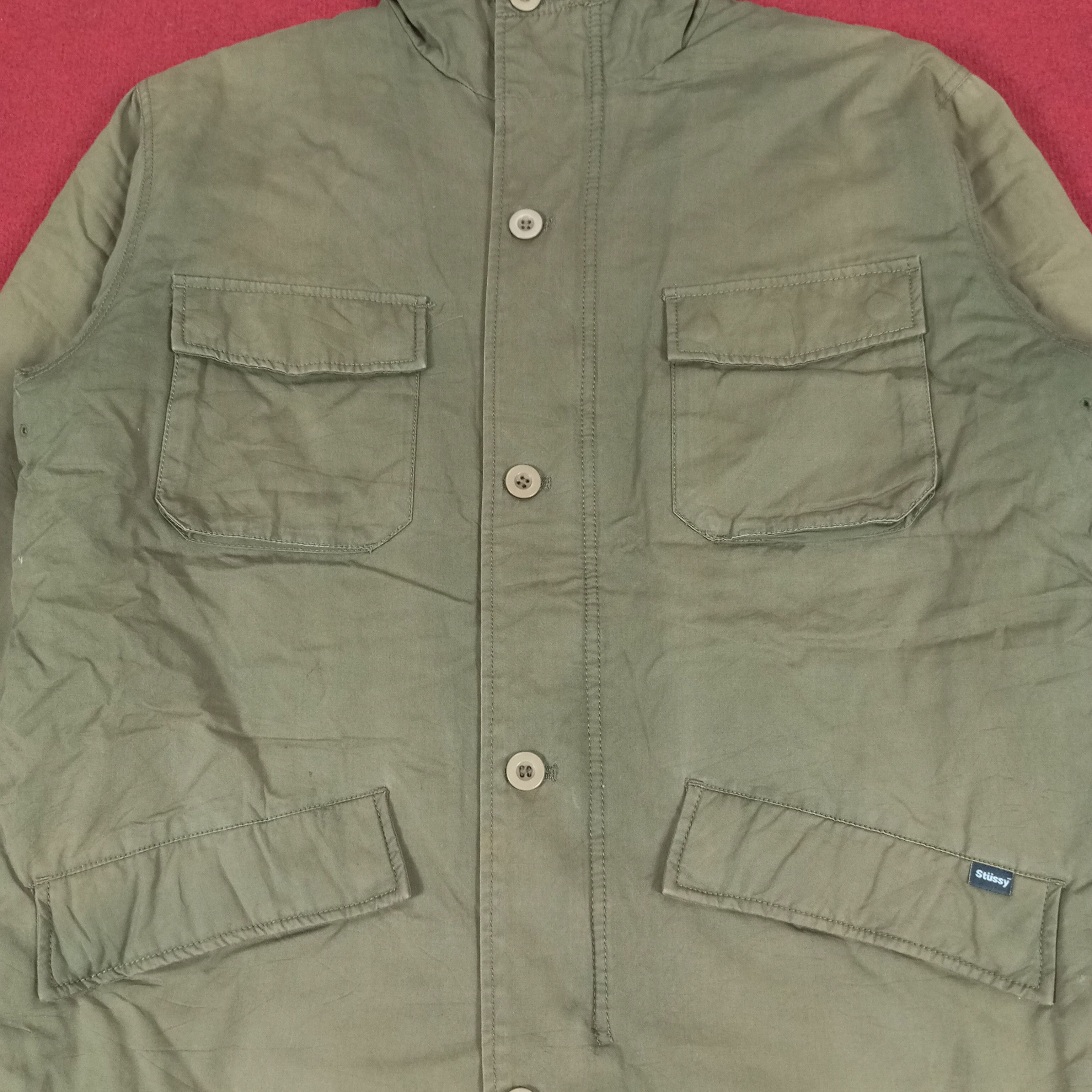 Stussy × Vintage Stussy Streetwear Fashion Winter Style Custom Art Jacket Size US L / EU 52-54 / 3 - 4 Thumbnail