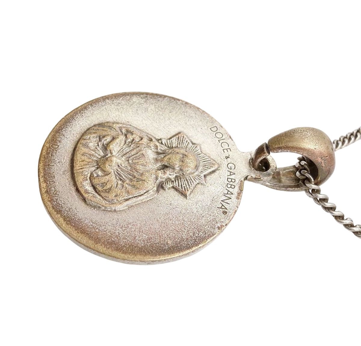 Dolce & Gabbana Dolce & Gabbana Archival Religious Medallion Necklace Size ONE SIZE - 7 Thumbnail