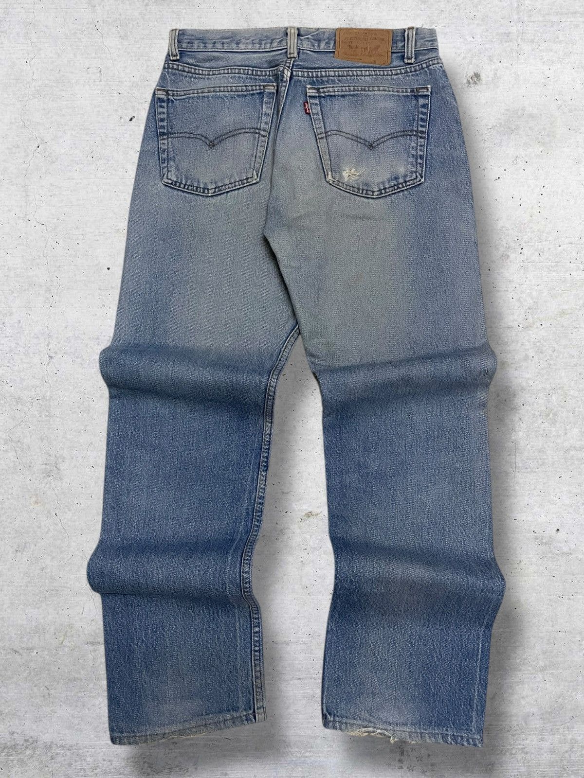 Levi's Vintage Clothing VINTAGE 501 LEVIS 90S DESIGNER OG DESIGN DISTRESSED DENIM Size US 29 - 9 Thumbnail