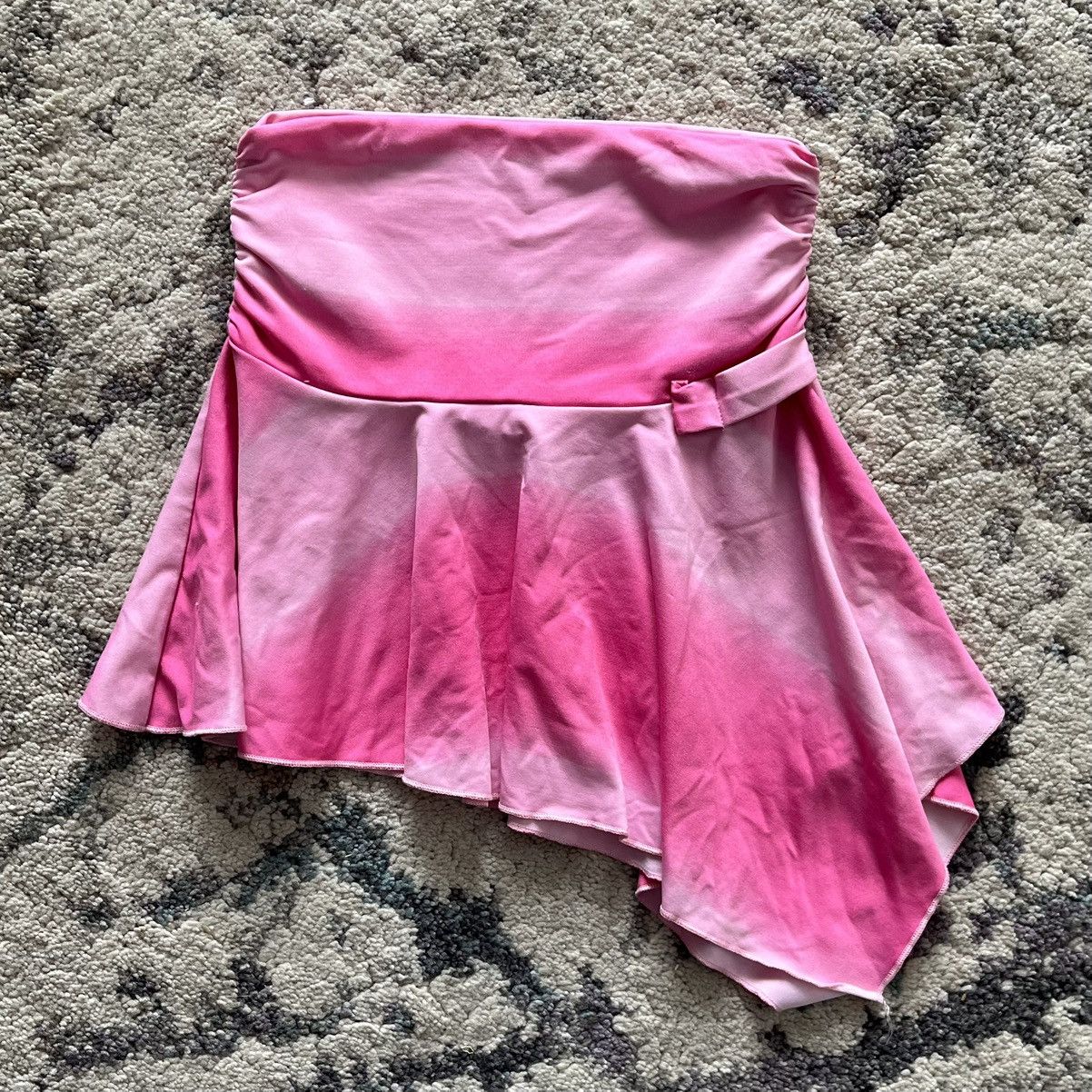 Vintage Vintage Strapless Pink Top Size S / US 4 / IT 40 - 3 Thumbnail