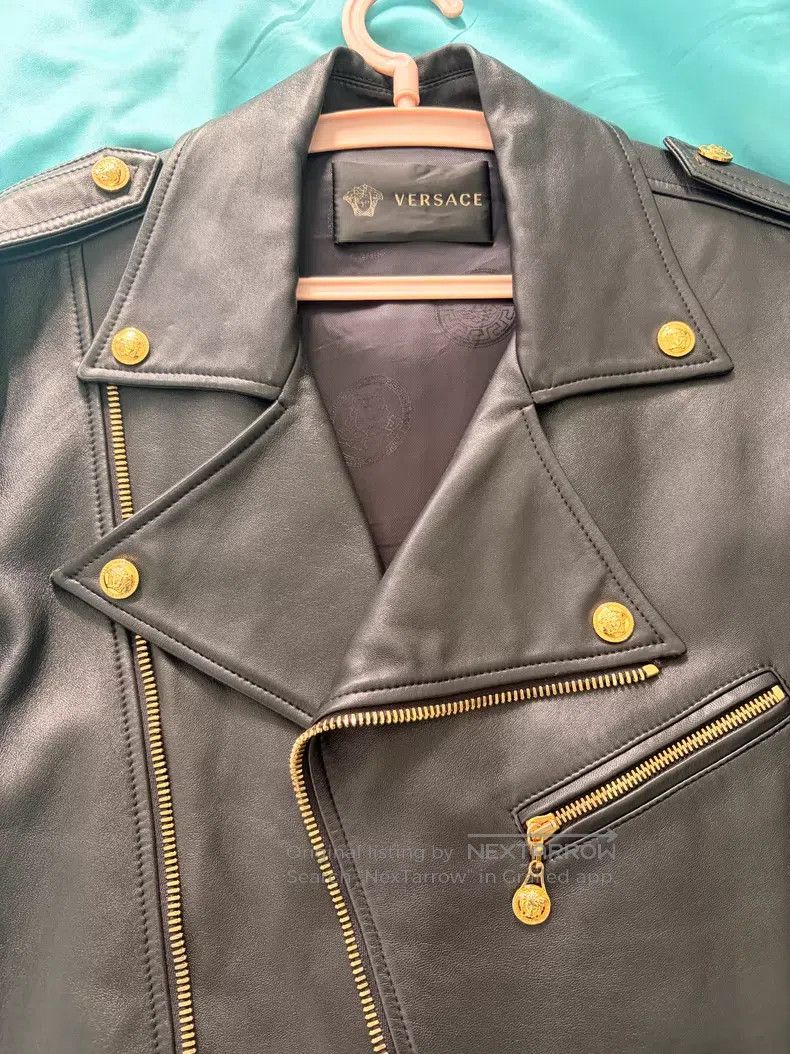 Versace Versace Imported lambskin jacket Size US L / EU 52-54 / 3 - 3 Thumbnail