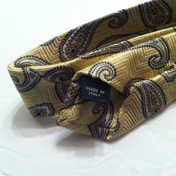 Jos. A. Bank JOS.A.BANK SIGNATURE COLLECTION MEN'S NEW SILK TIE W:3 1/2" Size ONE SIZE - 3 Thumbnail