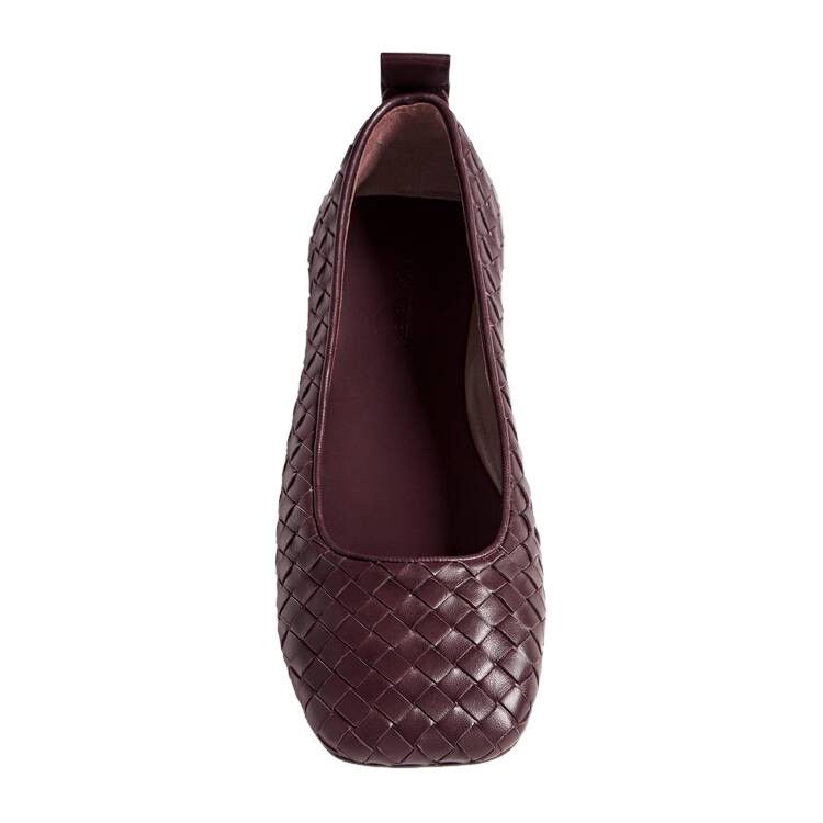 Bottega Veneta BOTTEGA VENETA Charlotte $1200 Deep Mahogany Ballerinas New Size US 10.5 / IT 40.5 - 3 Thumbnail