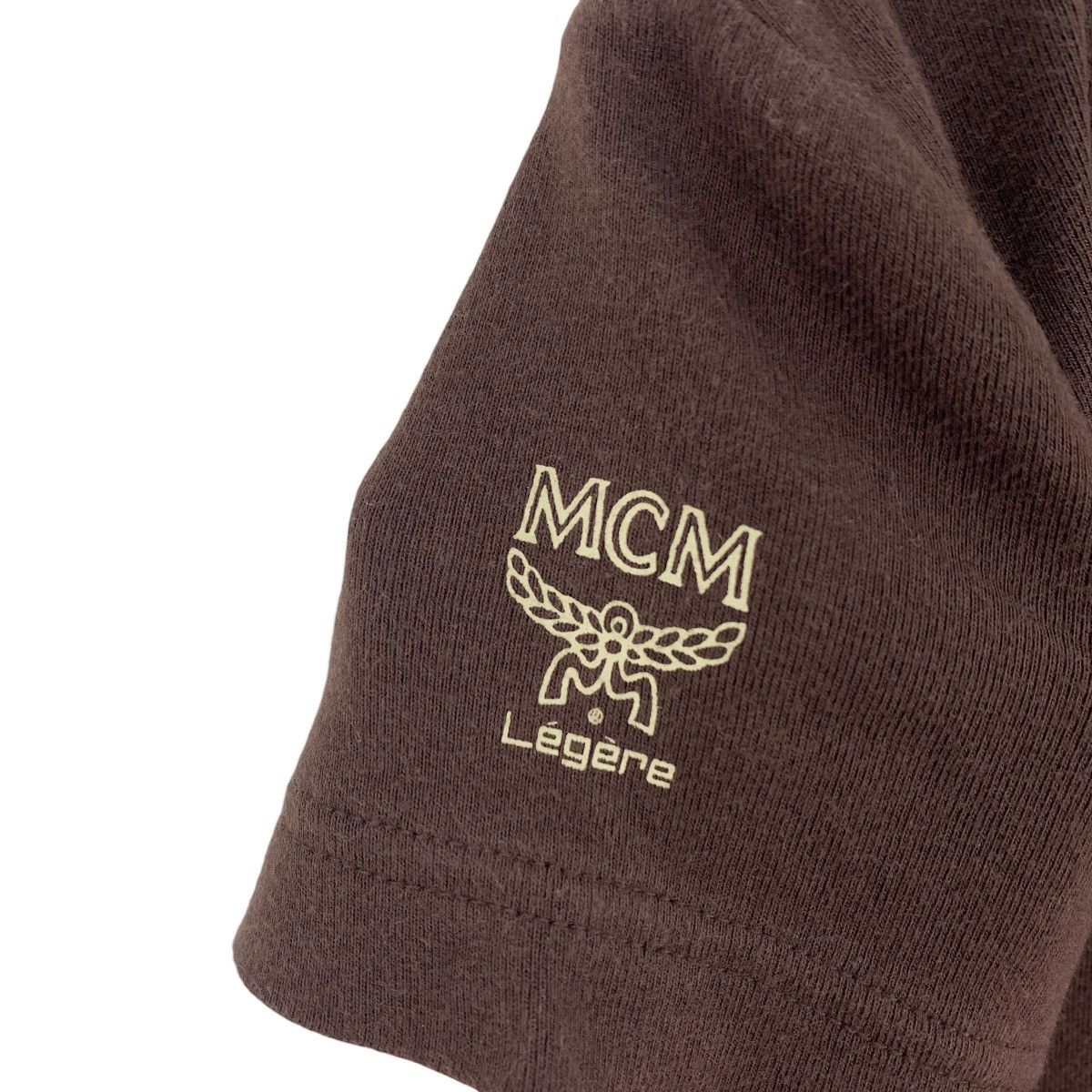 Designer × MCM × Vintage Vintage MCM LEGERE centre print logo designer tee Size M / US 6-8 / IT 42-44 - 8 Thumbnail