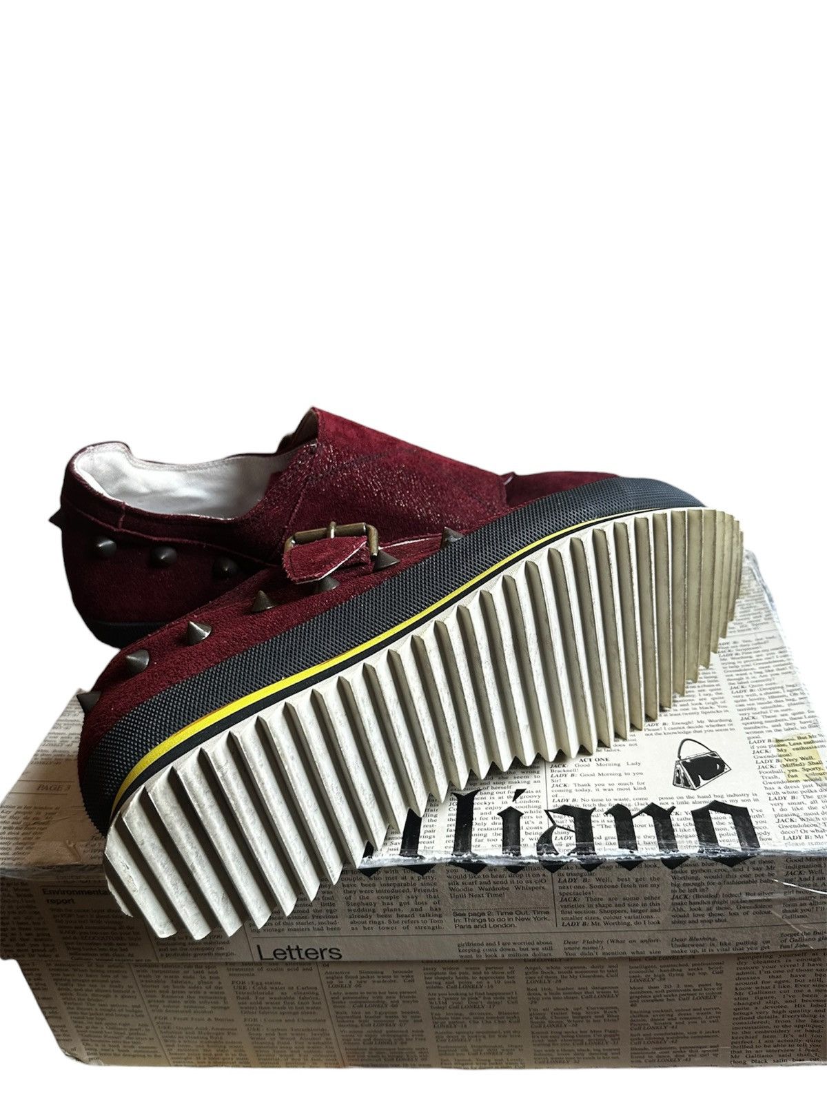 John Galliano John Galliano 90’s Vibram Sole Size US 9.5 / EU 42-43 - 9 Thumbnail