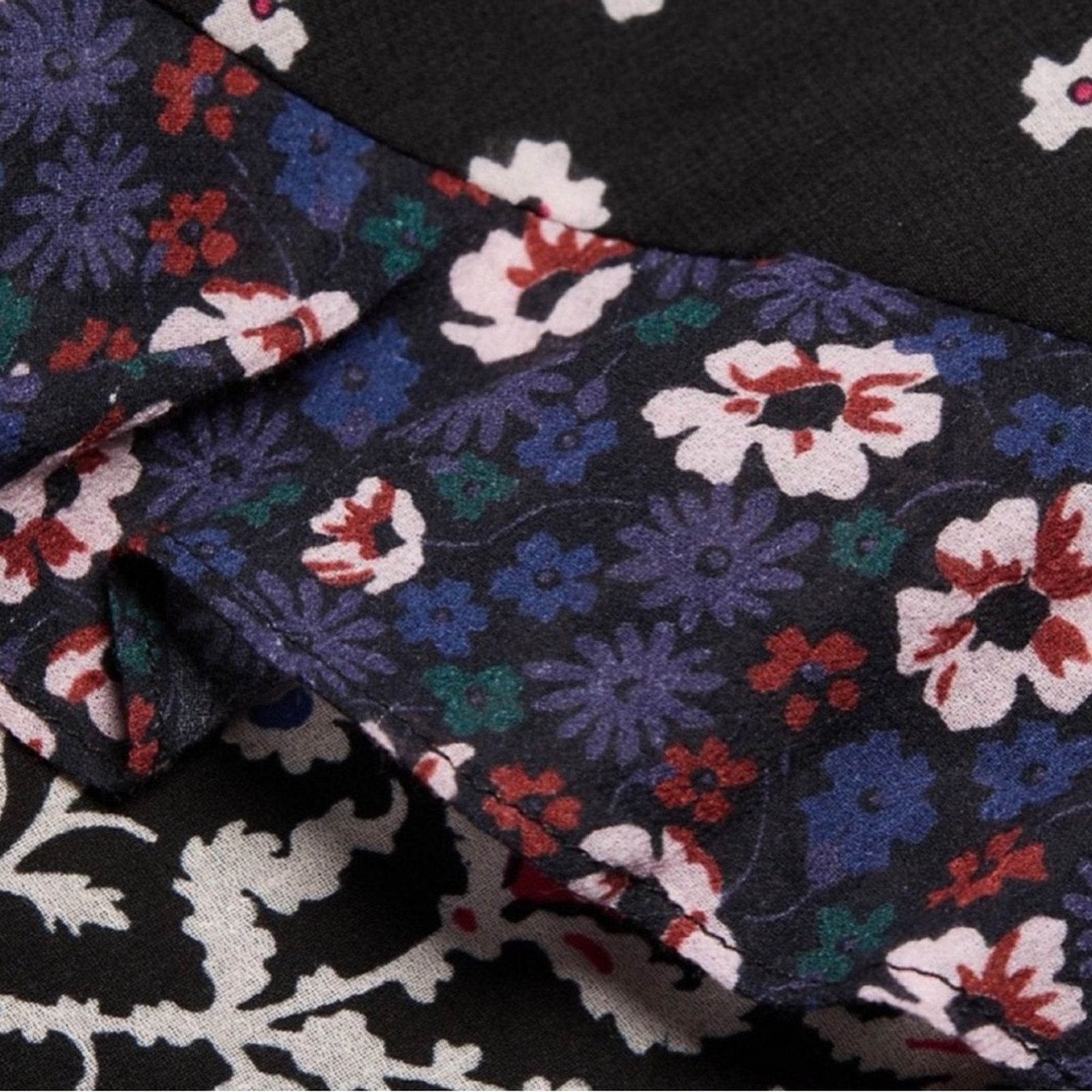 Joie NWT Joie Ambroise Floral Cotton Midi-Dress Size S / US 4 / IT 40 - 4 Thumbnail