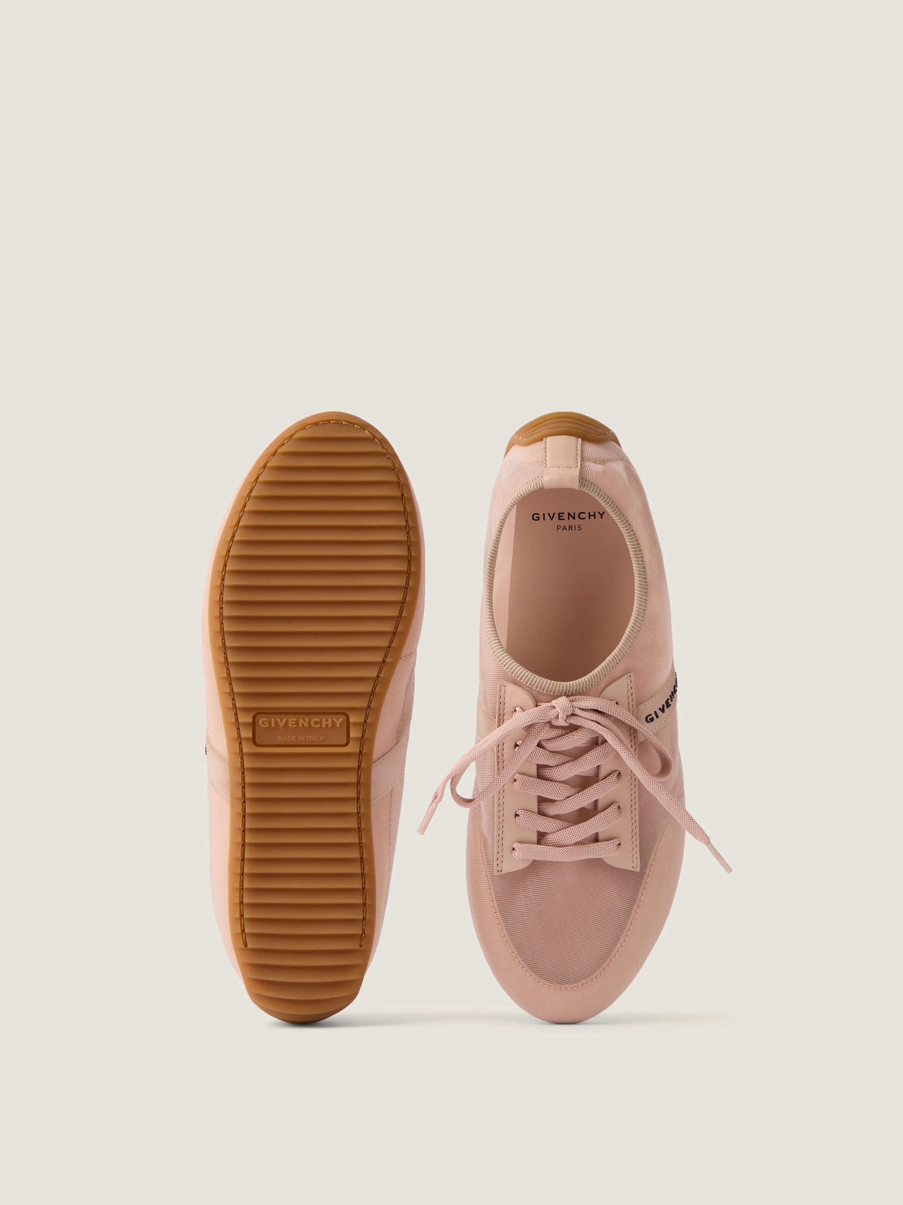 Givenchy os11x1225 Slim Sneakers in Transparent Mesh in Pink Size US 11 / IT 41 - 4 Thumbnail