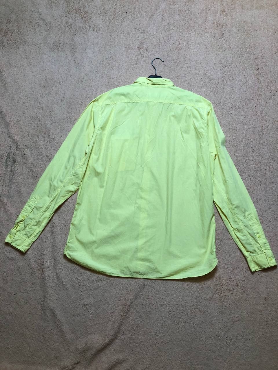 Lacoste Vintage yellow shirt logo Lacoste Y2K regular fit Size US M / EU 48-50 / 2 - 18 Thumbnail