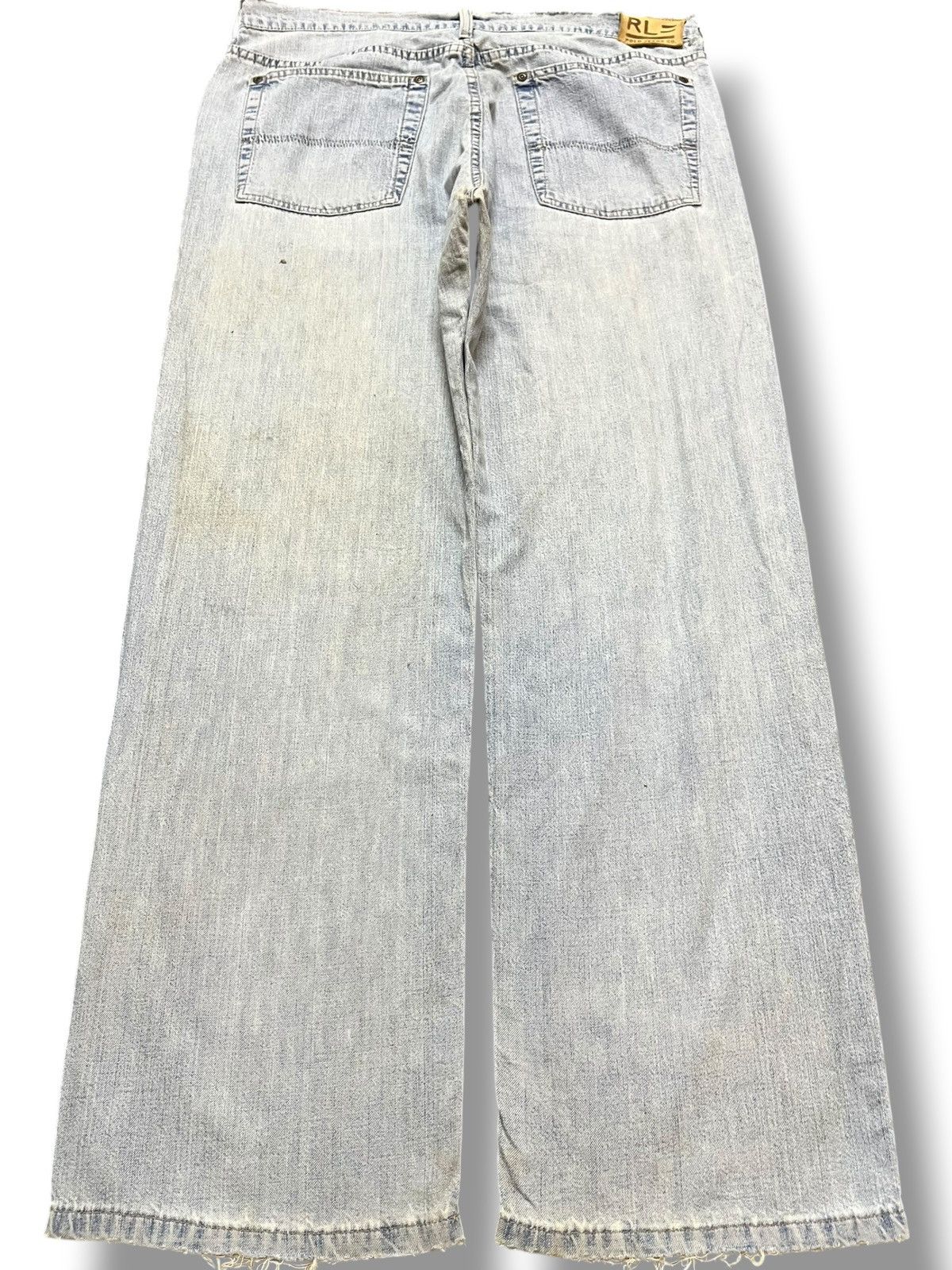 Polo Ralph Lauren Vintage Polo Ralph Lauren Baggy Faded Denim Size US 38 / EU 54 - 6 Thumbnail