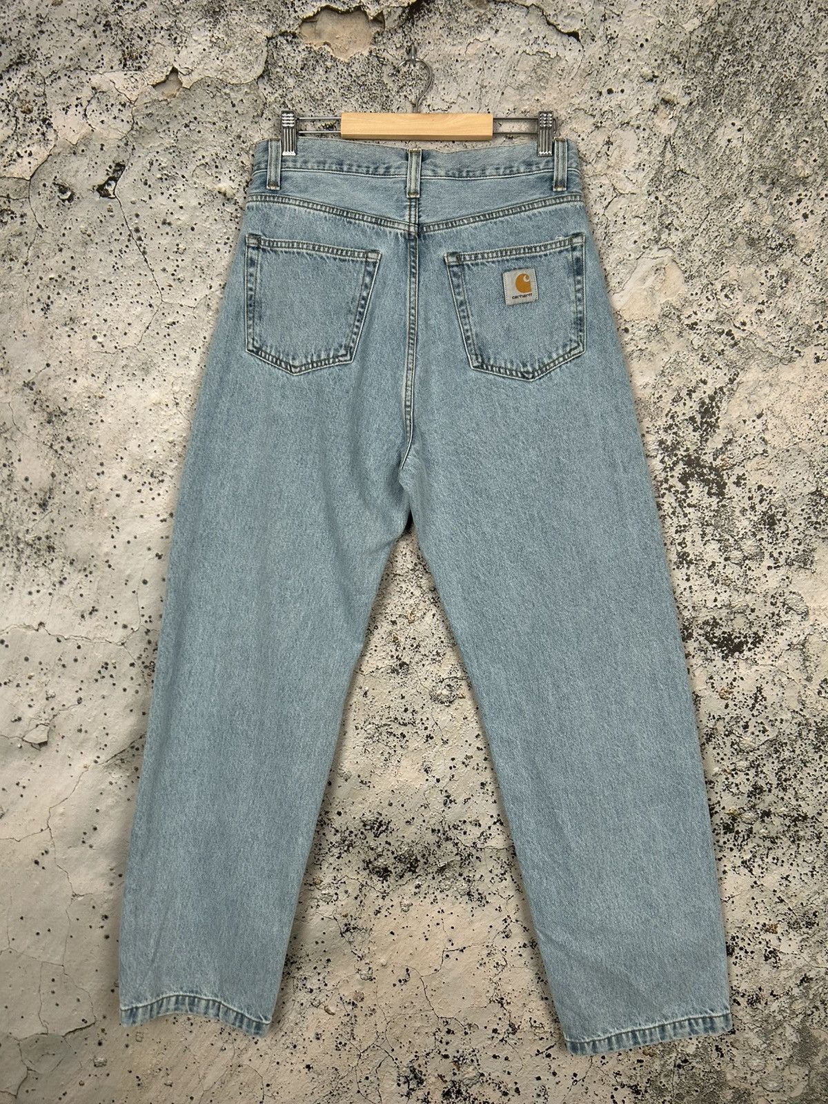 Carhartt Carhartt WiP Landon Pant Light Blue Baggy Denim Jeans Skate Size US 28 / EU 44 - 2 Thumbnail