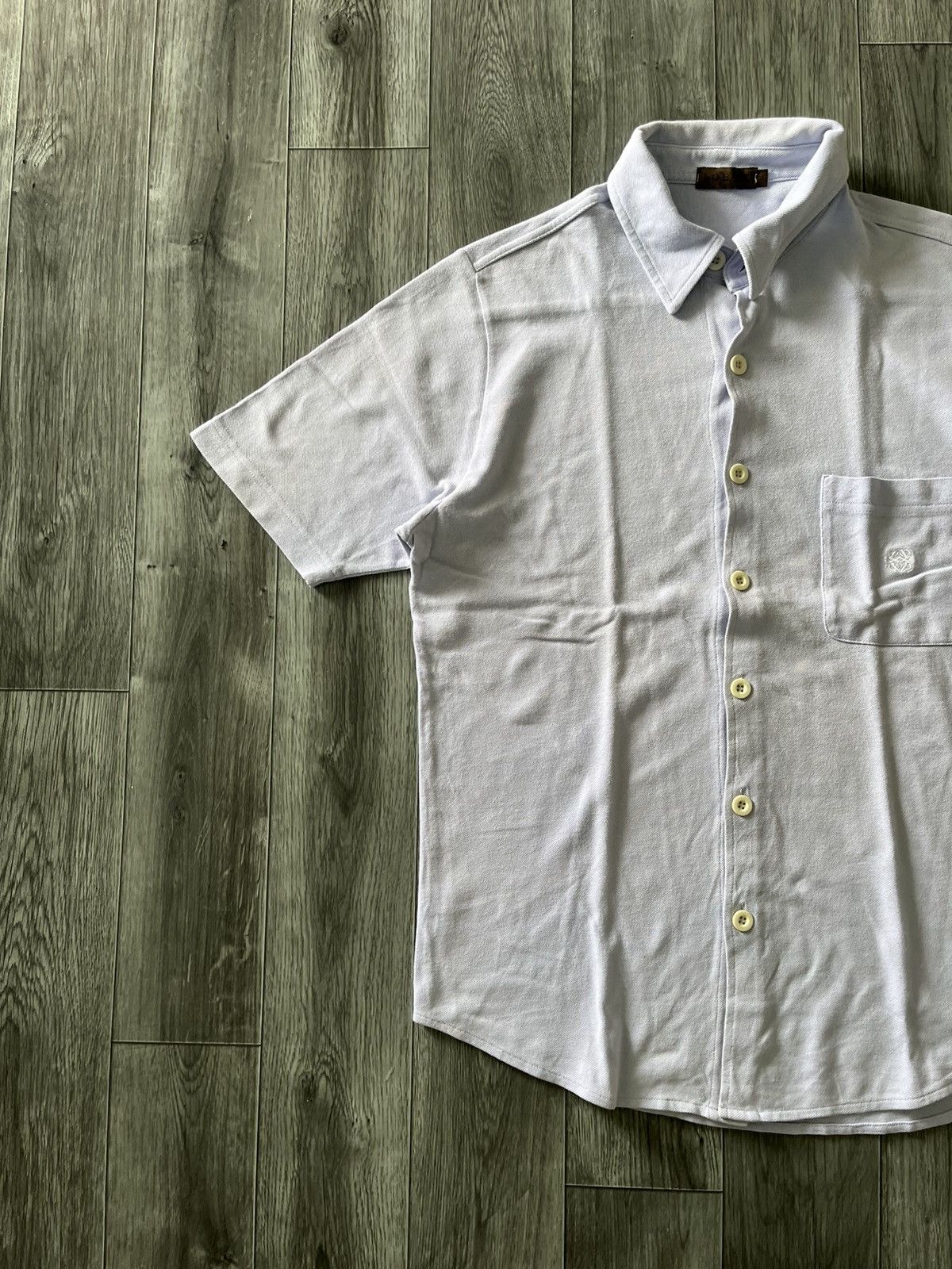 Loewe Vintage Loewe Short Shirt Size US L / EU 52-54 / 3 - 2 Thumbnail