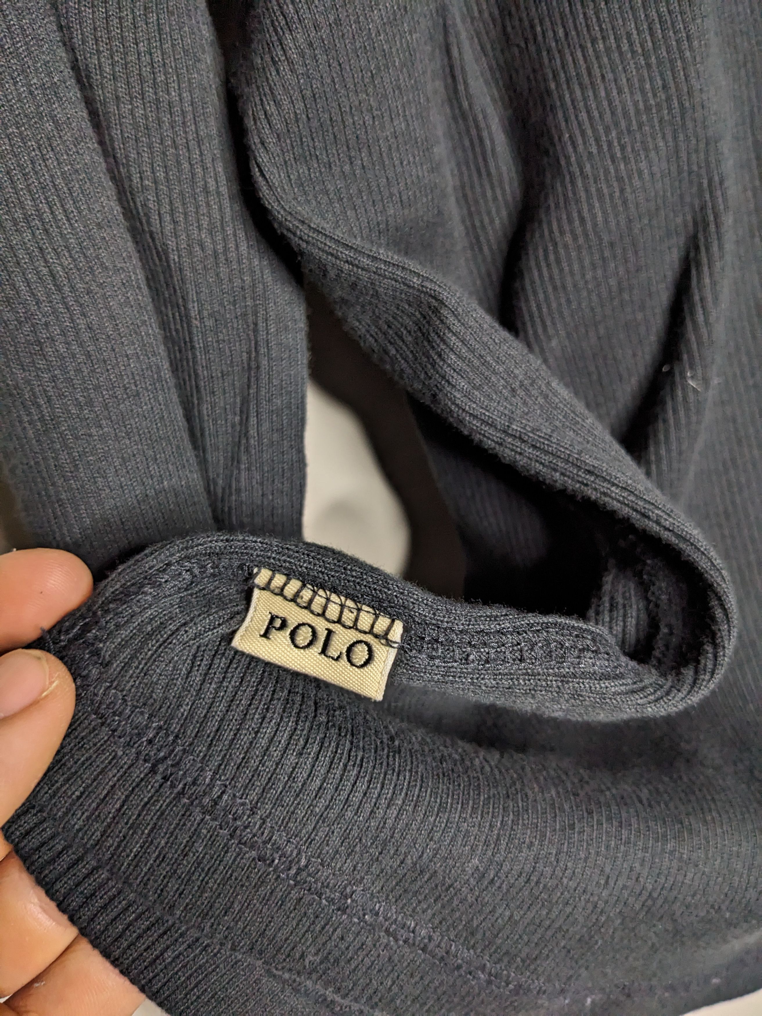 Polo Ralph Lauren VINTAGE Polo Ralph Lauren Turtleneck Sweater Mens Large Size US L / EU 52-54 / 3 - 6 Thumbnail