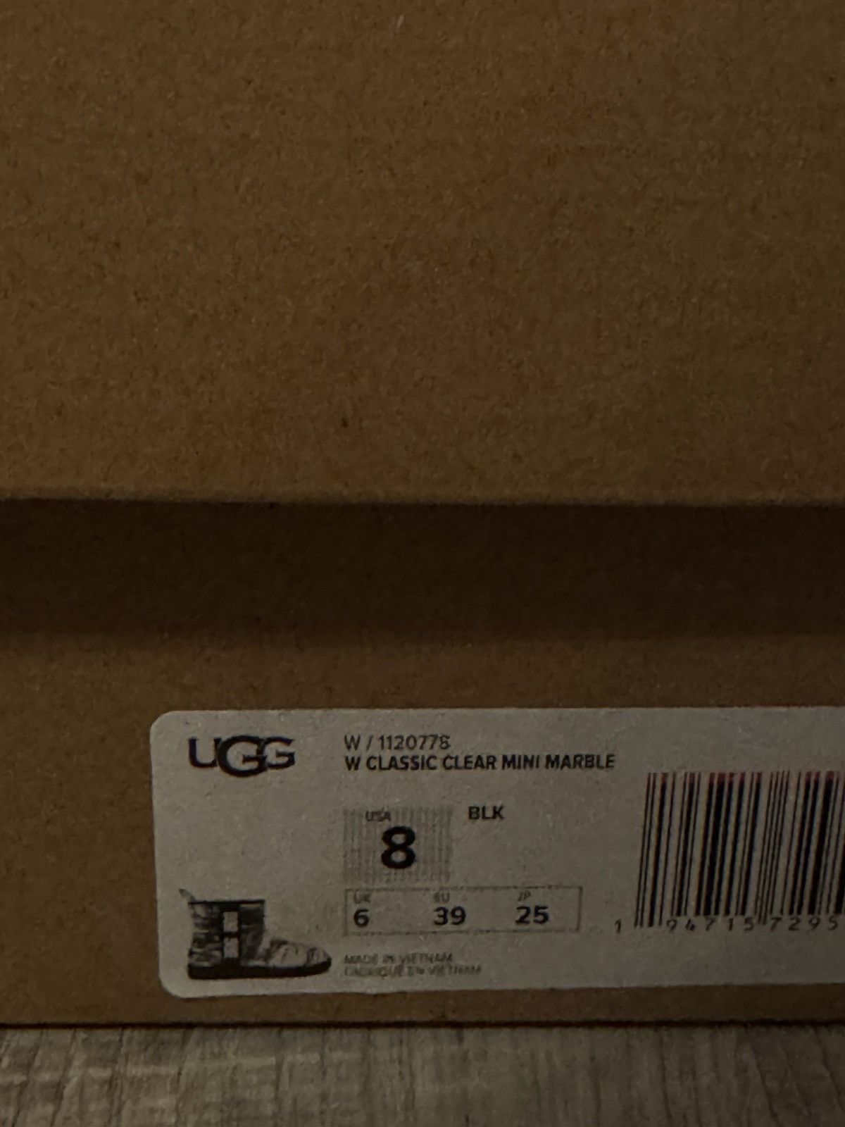 Ugg UGG Classic Clear Mini Marble Visit Boot Size US 8 / IT 38 - 6 Thumbnail