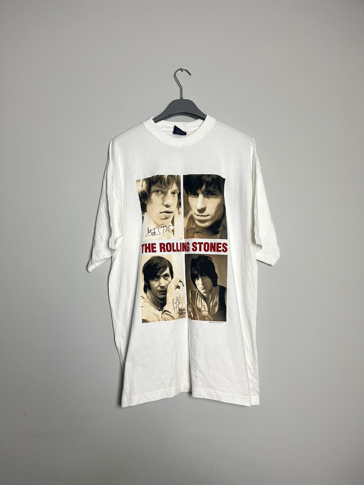 Band Tees 🔥1999 ROLLING STONES TEE VINTAGE TSHIRT Size US L / EU 52-54 / 3 - 1 Thumbnail