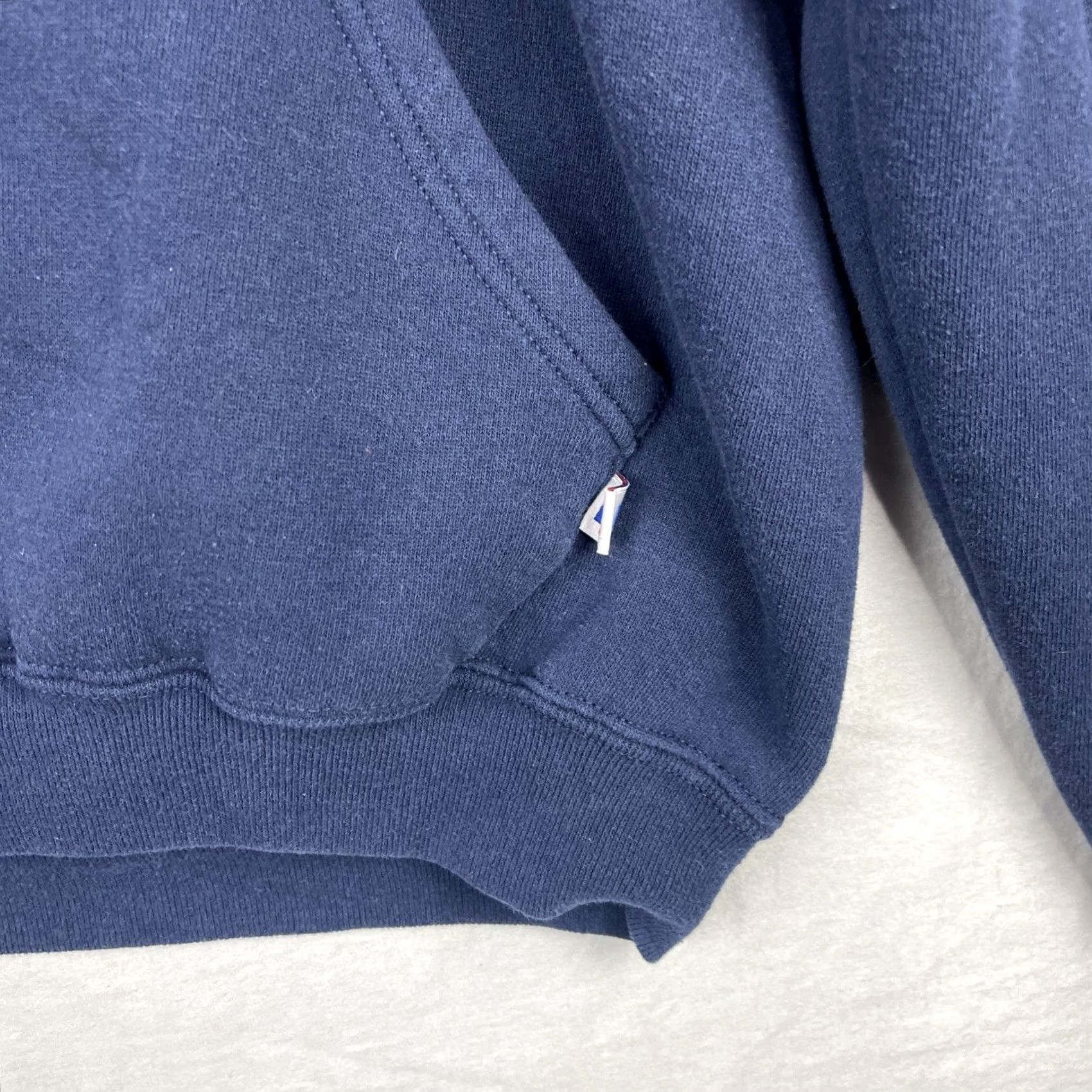Russell Athletic VINTAGE Russell Athletic Princeton Hoodie Mens M Navy Blue Tigers Sweatshirt Fleece Graphic Print Embroidered Logo University College Size US M / EU 48-50 / 2 - 4 Thumbnail