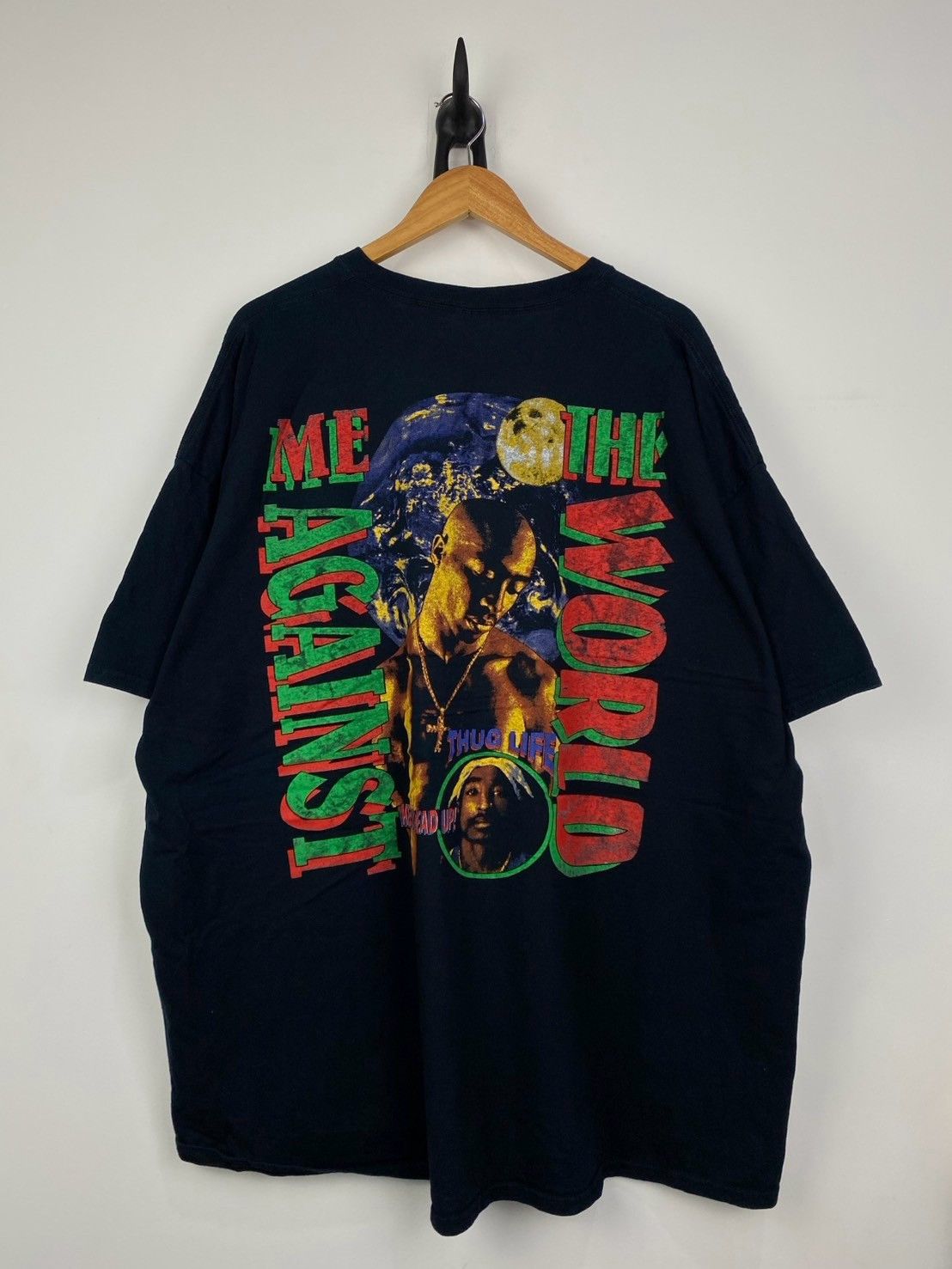 Rap Tees 2Pac Me Against The World T-Shirts DO450 Size US XXL / EU 58 / 5 - 3 Thumbnail