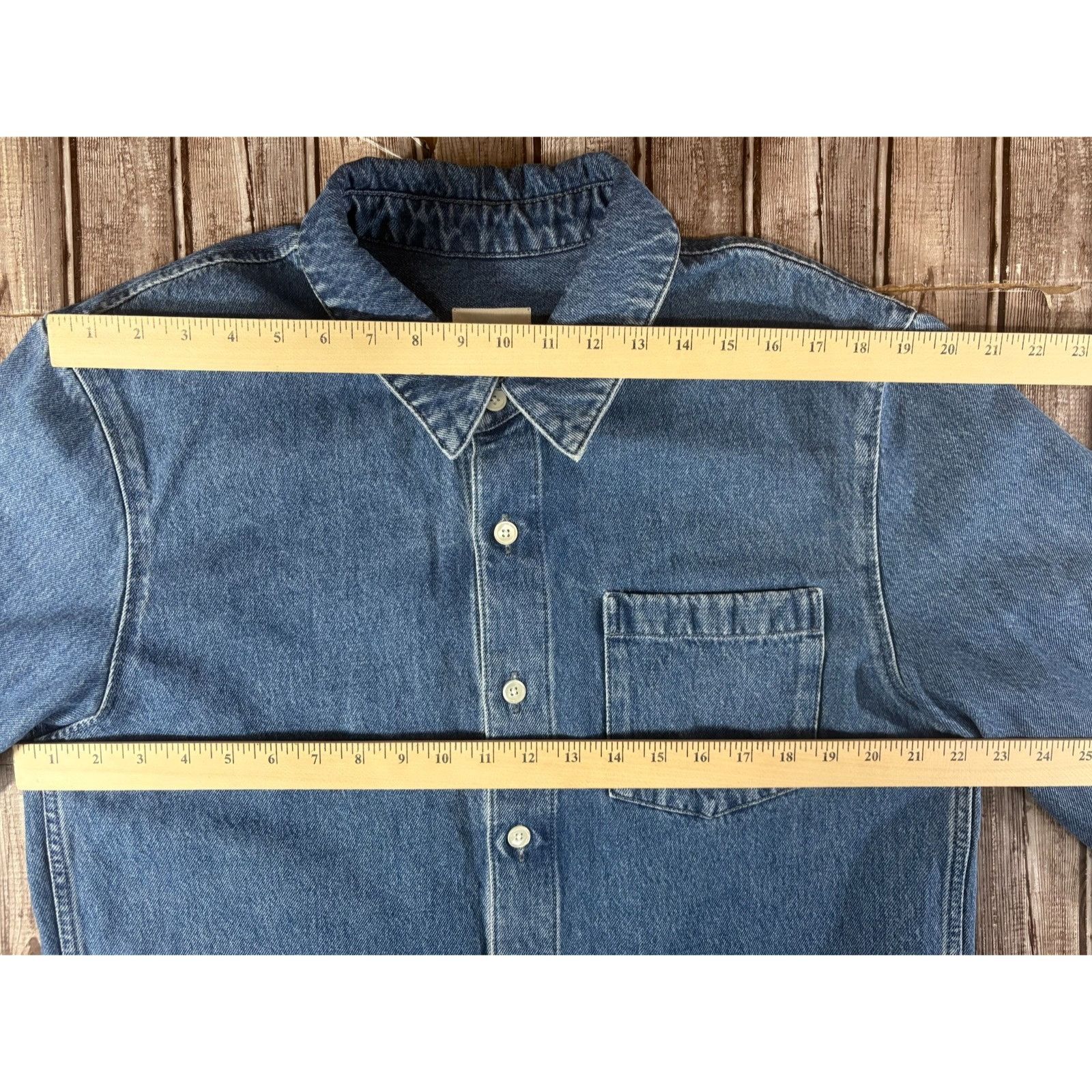 Other Octobre Editions Spence heavy denim Shirt overshirt size L N Size US L / EU 52-54 / 3 - 6 Thumbnail