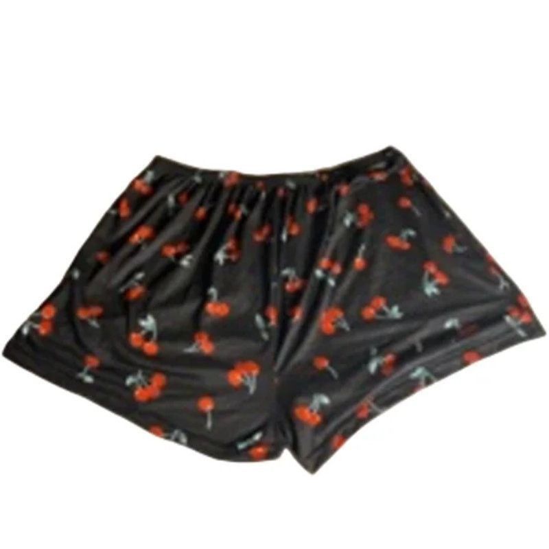 Other Y2K Cherry Print Pajama Set Black Sleepwear Cami 2XL Size ONE SIZE - 7 Thumbnail
