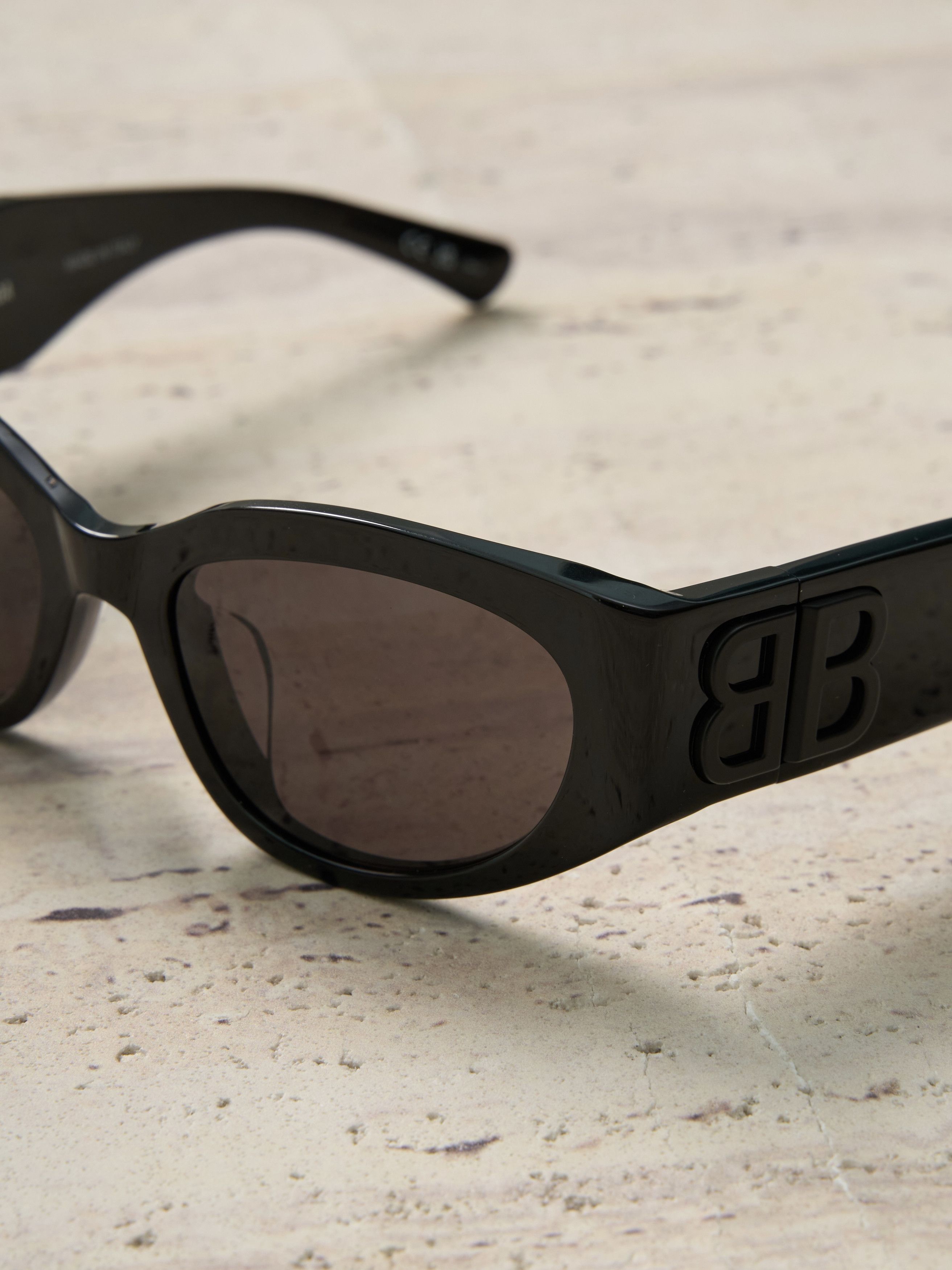 Balenciaga BALENCIAGA BB0324SK 001 Sunglasses BLACK GREY Size ONE SIZE - 2 Thumbnail