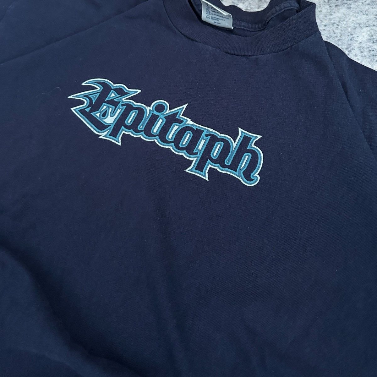 Delta × Vintage 1990 epitaph records tee punk rock Size US XL / EU 56 / 4 - 2 Thumbnail