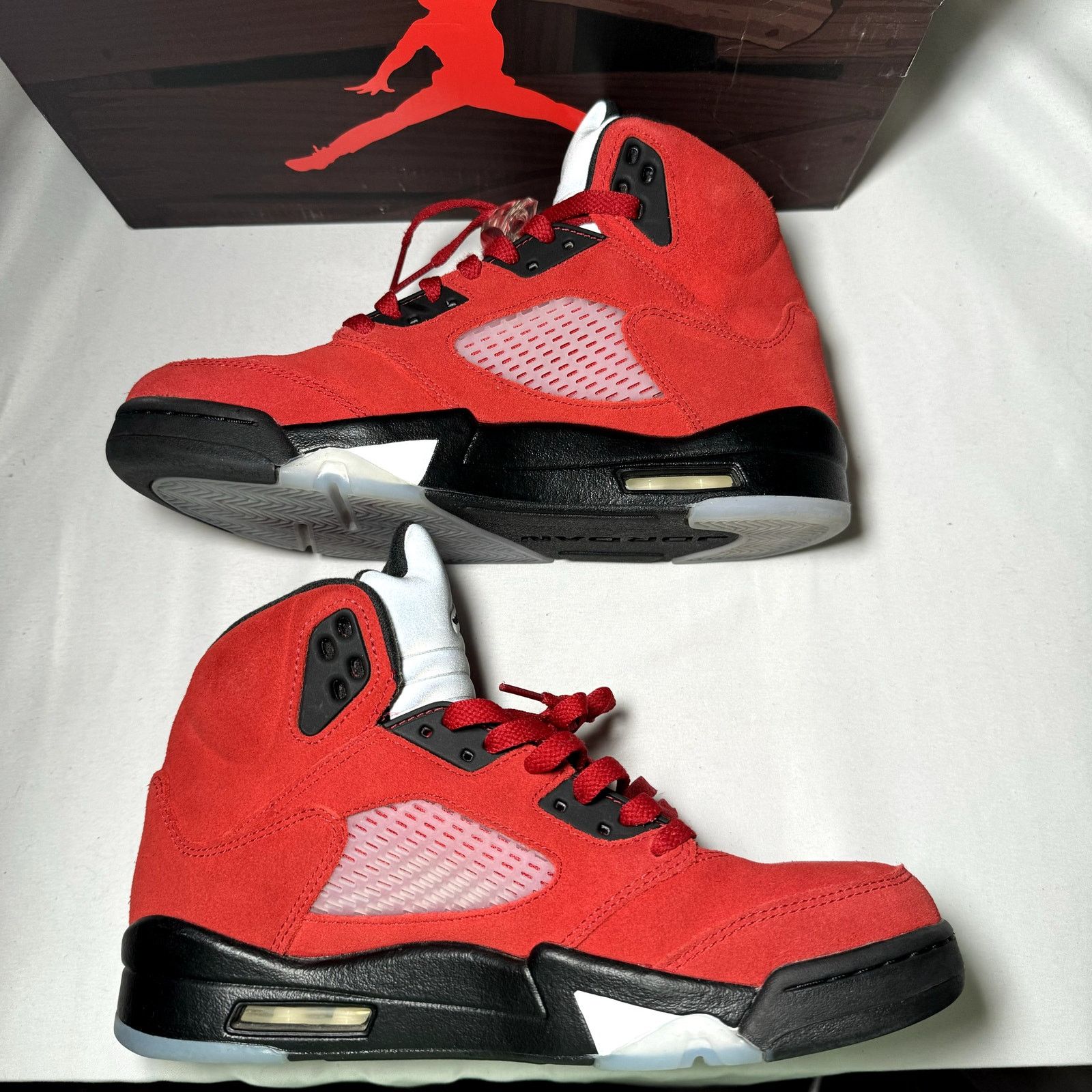 Jordan Brand × Nike Size 8 - Air Jordan 5 Retro Raging Bull 2021 Men's Shoes Size US 8 / EU 41 - 3 Thumbnail