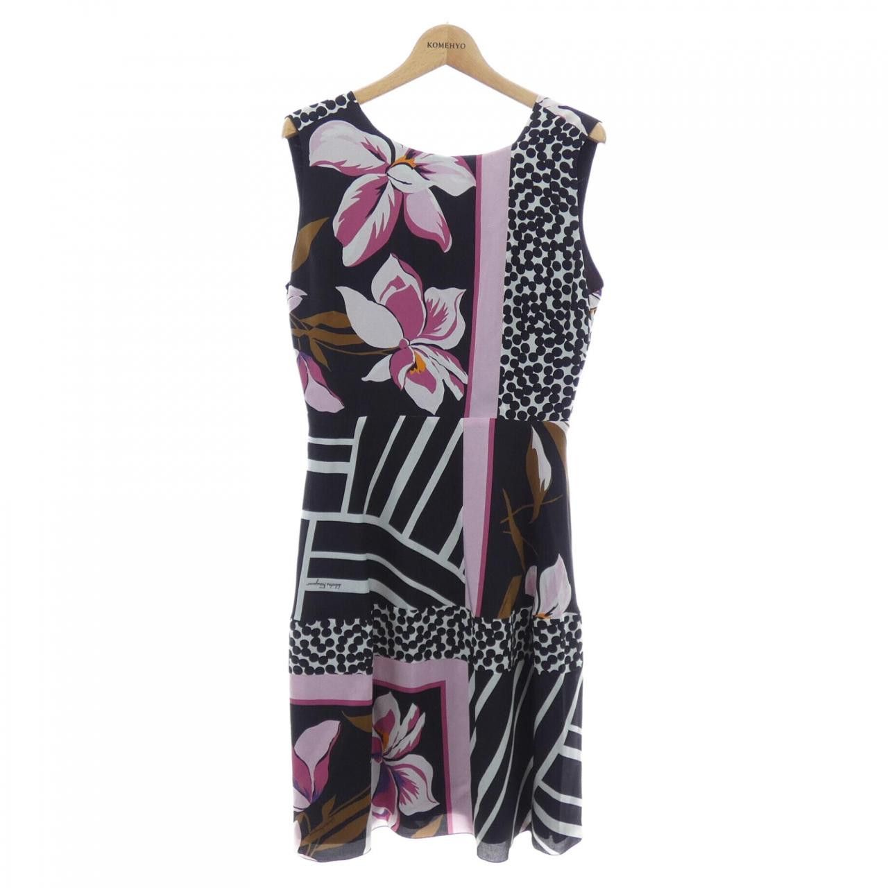 Salvatore Ferragamo Salvatore Ferragamo Salvatore Ferragamo Silk Dress Textile Dresses DUTY FREE for USA Size ONE SIZE - 1 Thumbnail