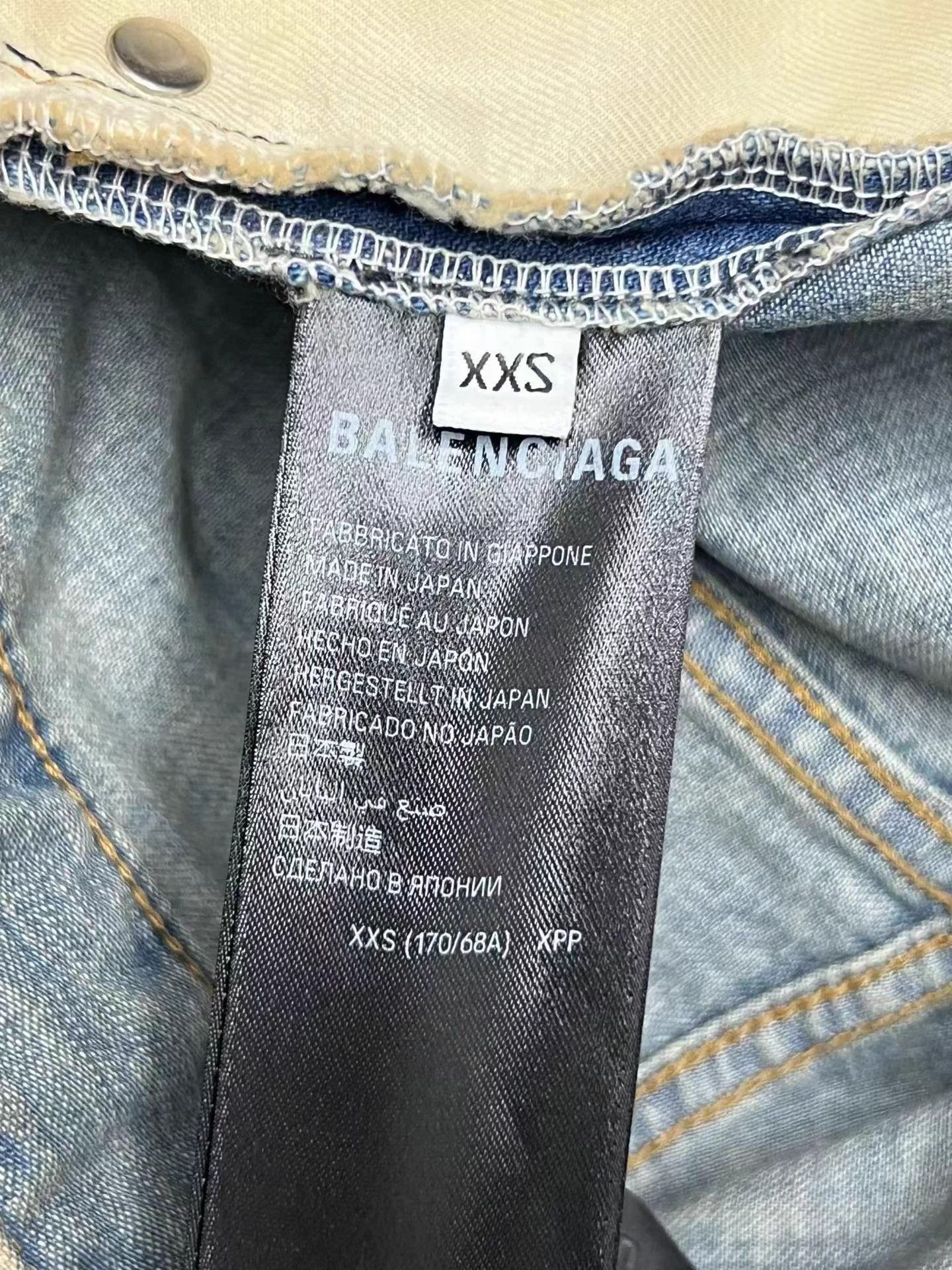Balenciaga BALENCIAGA Distressed Jeans XXS Size US 26 / EU 42 - 4 Thumbnail