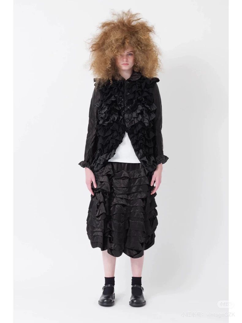 Comme des Garcons Comme Des Garcons size S Irregular stacked cake skirt pant Size 23" - 7 Thumbnail
