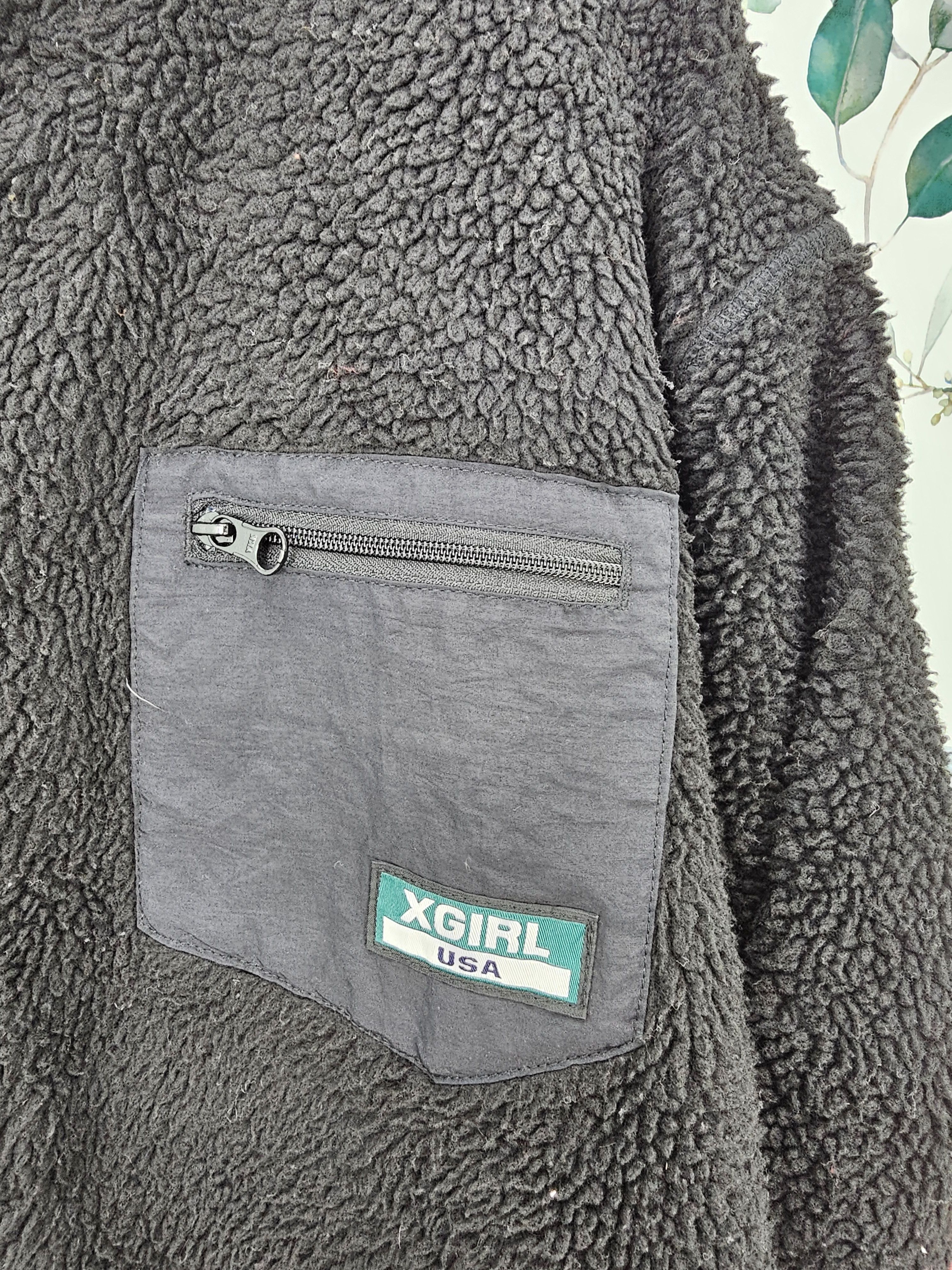 Japanese Brand Japanese Brand X-GIRL Usa Fleece Sherpa Jacket J0121 Size US M / EU 48-50 / 2 - 5 Thumbnail