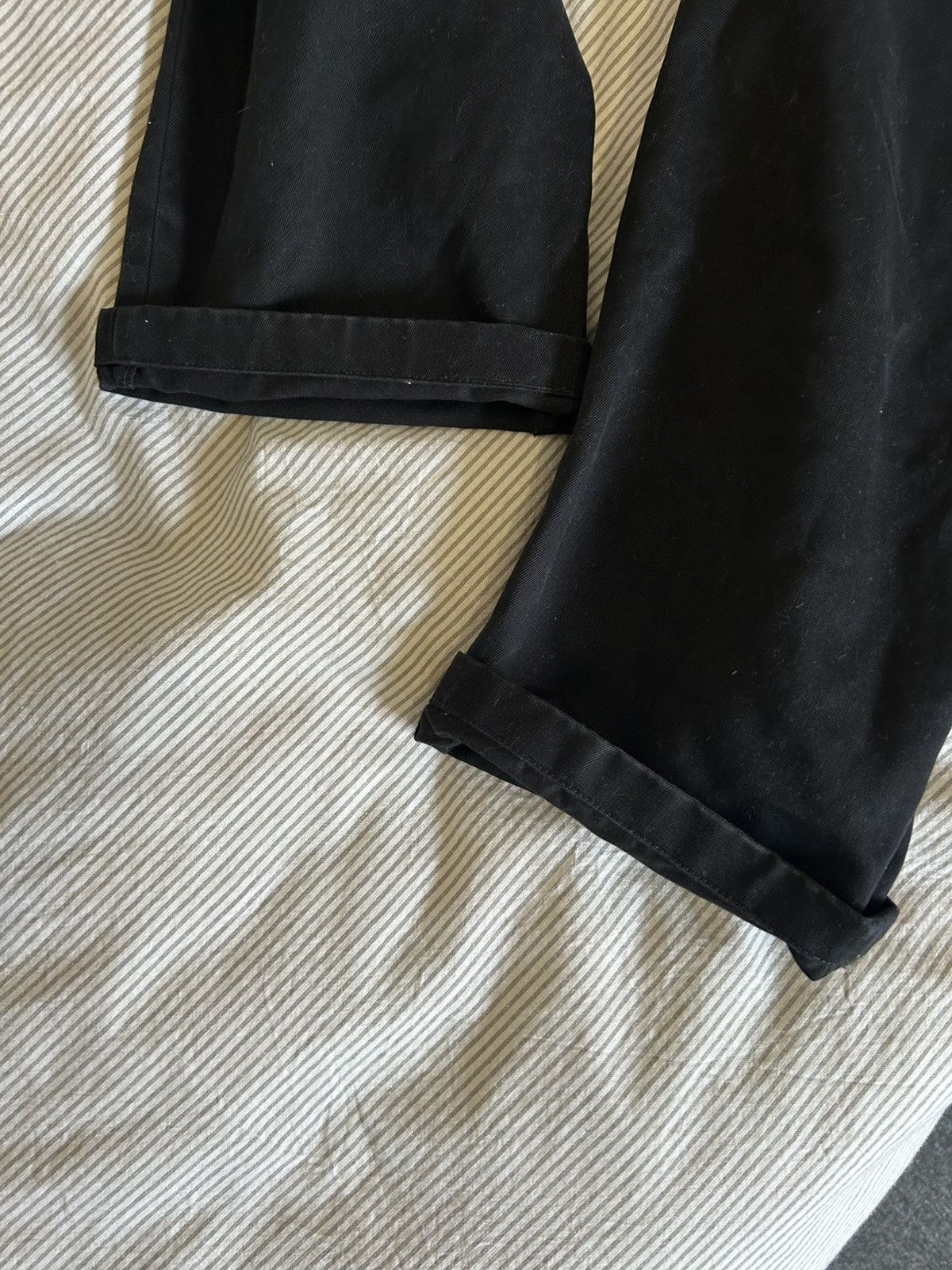 Studio Nicholson Studio Nicholson Meavy High Waisted Cotton Straight Pants Size 29" - 7 Thumbnail