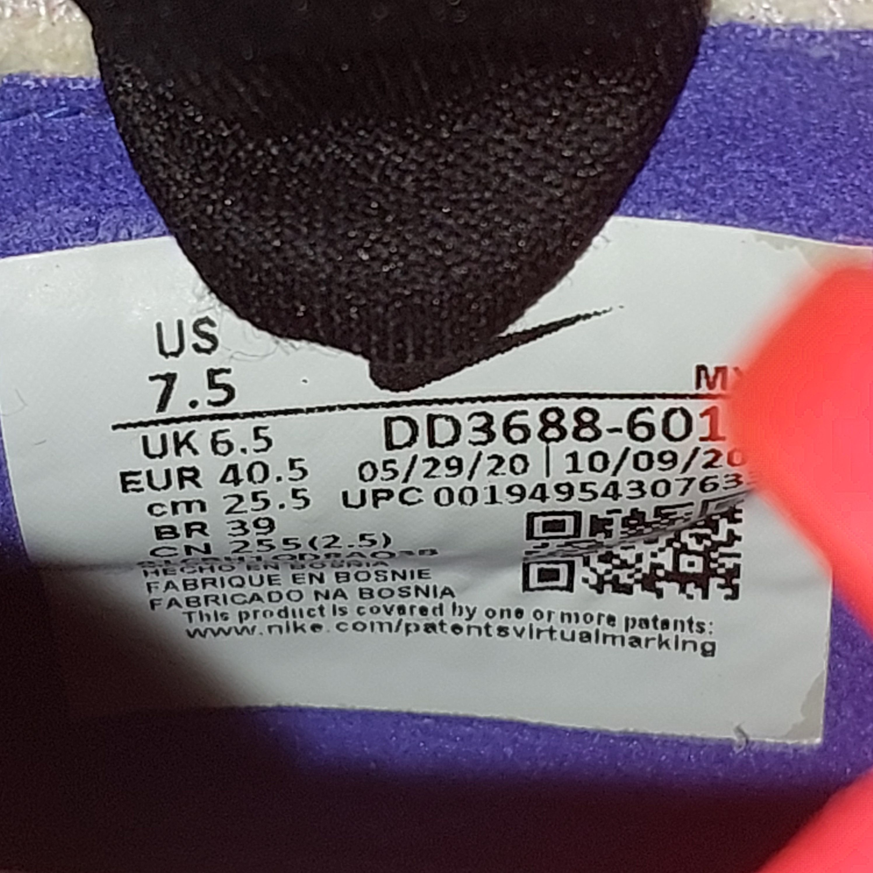 Nike Mercurial Superfly 8 Elite SG-PRO Bosnia US7.5 UK6.5 25.5CM Size US 7.5 / EU 40-41 - 13 Thumbnail