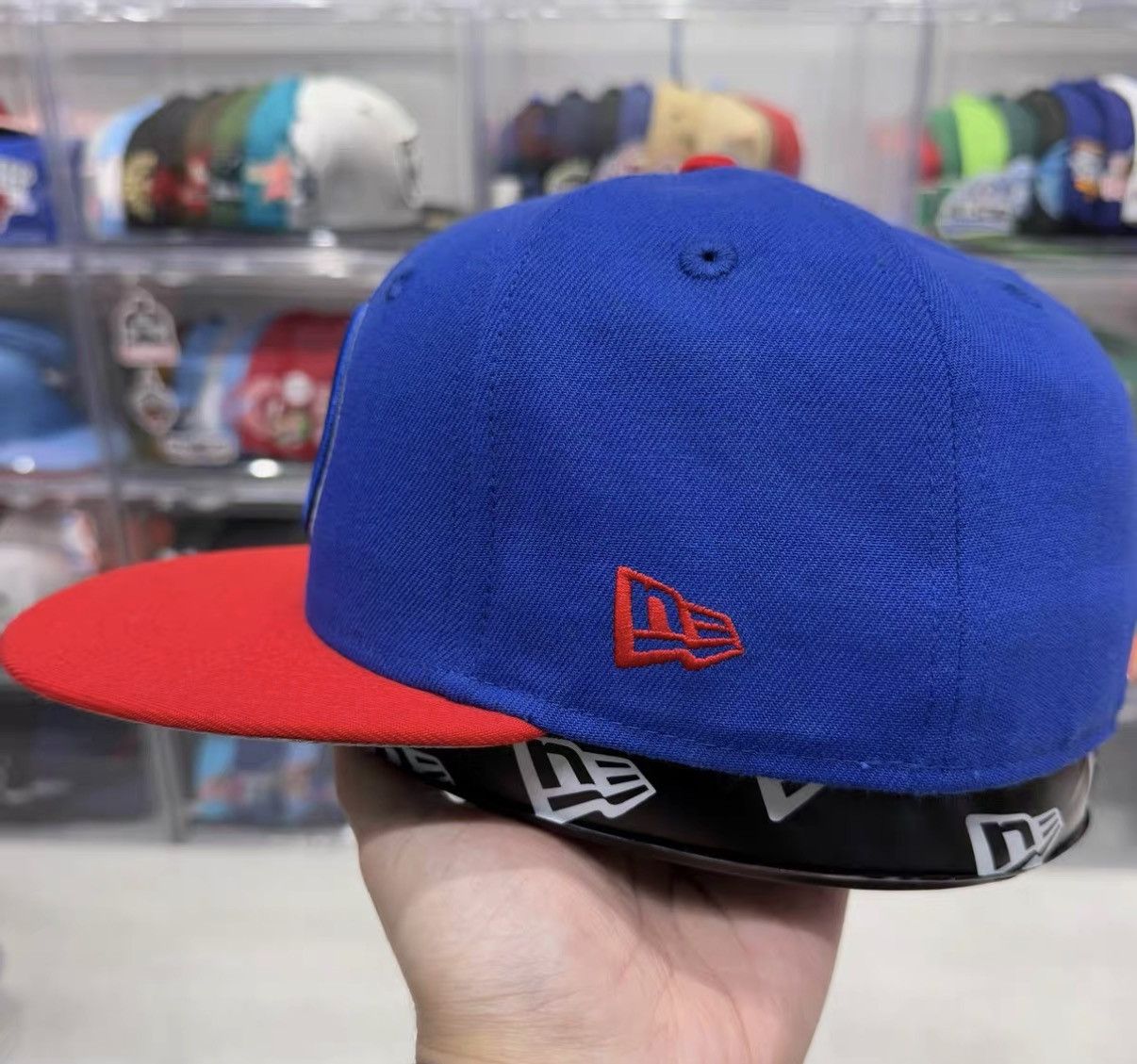 New Era New Era NBA Detroit Pistons 1957 Relocation Baseball Cap J32 Size ONE SIZE - 4 Thumbnail