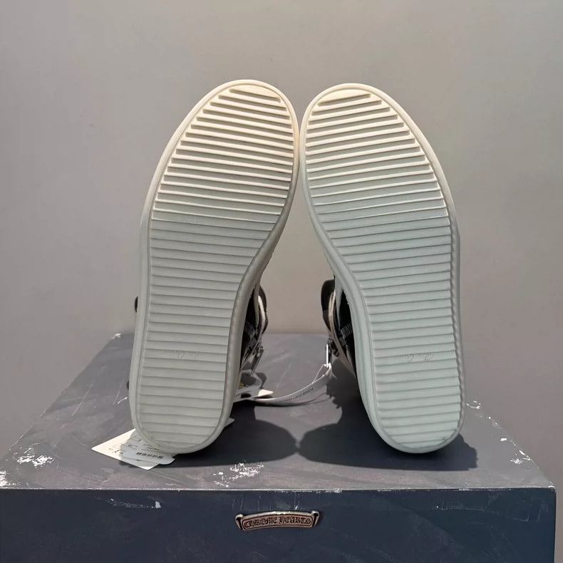 Rick Owens rick owens Classic black and white cowhide inverted triangl Size US 9 / EU 42 - 5 Thumbnail