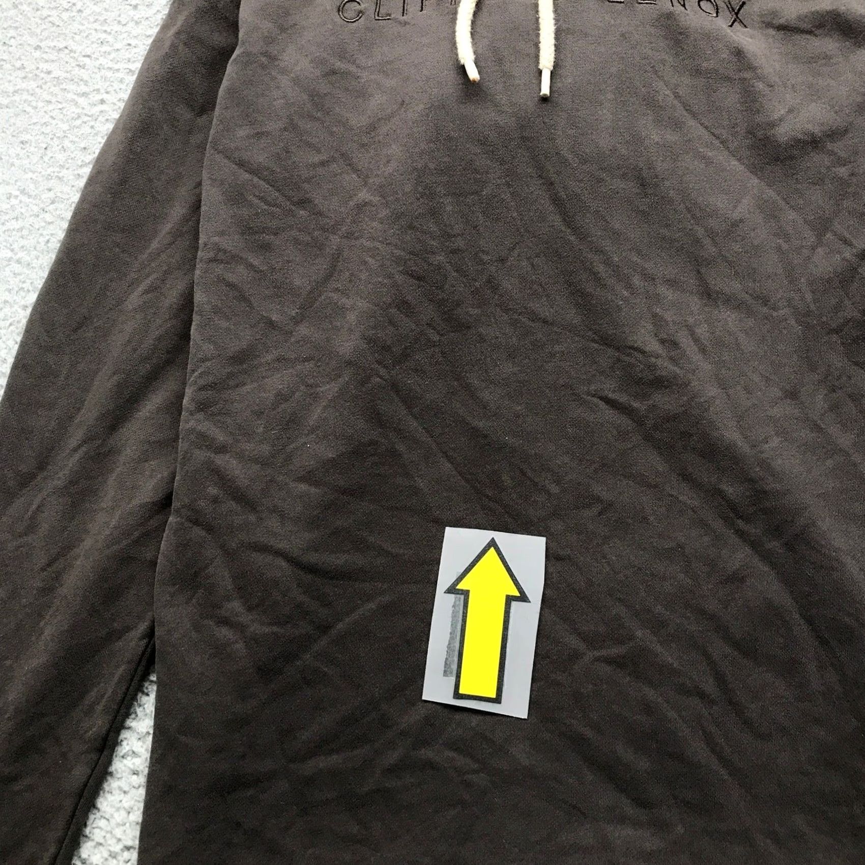 Vintage Clifford Lenox Hooded Shirt Mens M Long Sleeve Drawstring Logo Gray Size US M / EU 48-50 / 2 - 6 Thumbnail