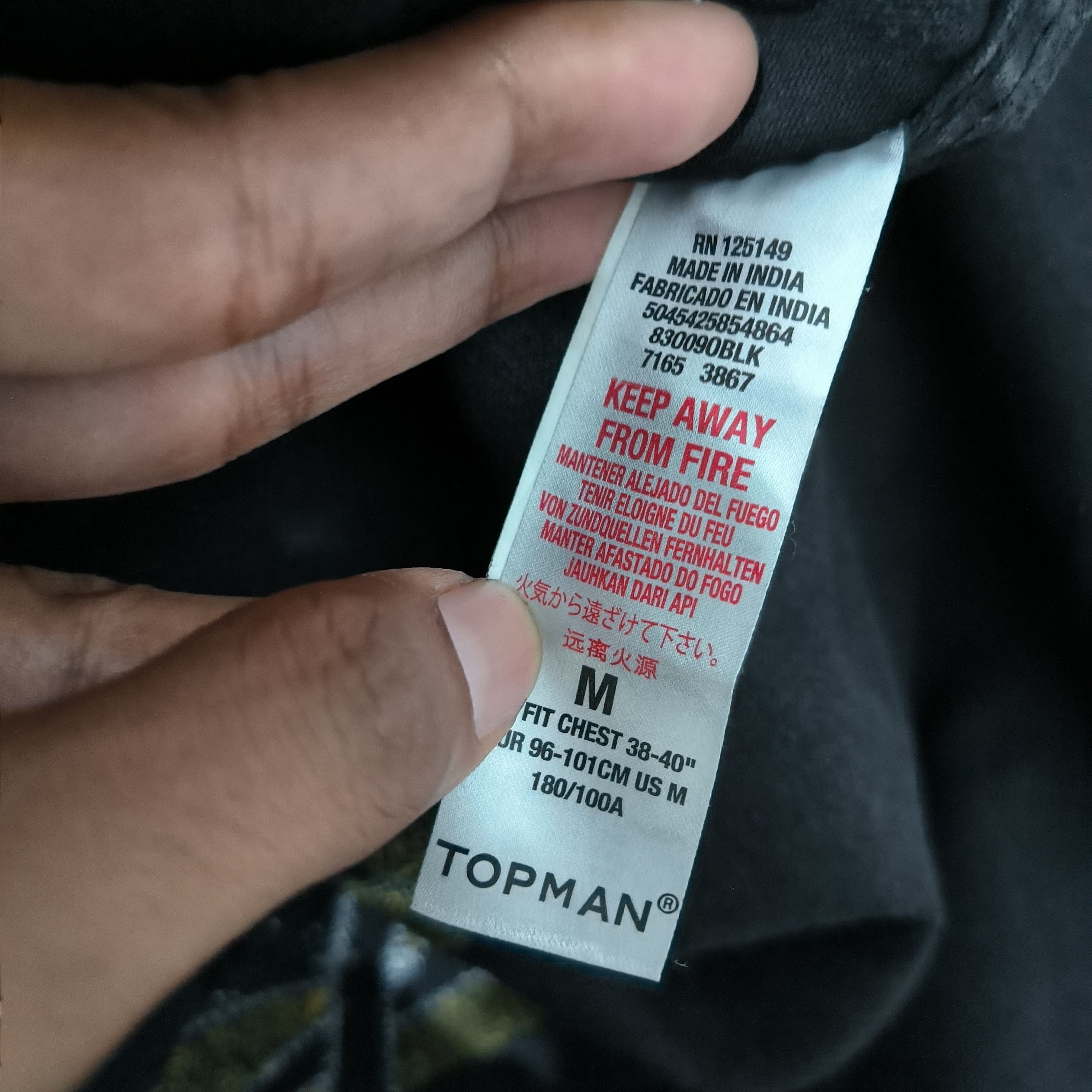 Topman Topman Crows Company Chain Stitch Work Jacket Size US L / EU 52-54 / 3 - 6 Thumbnail