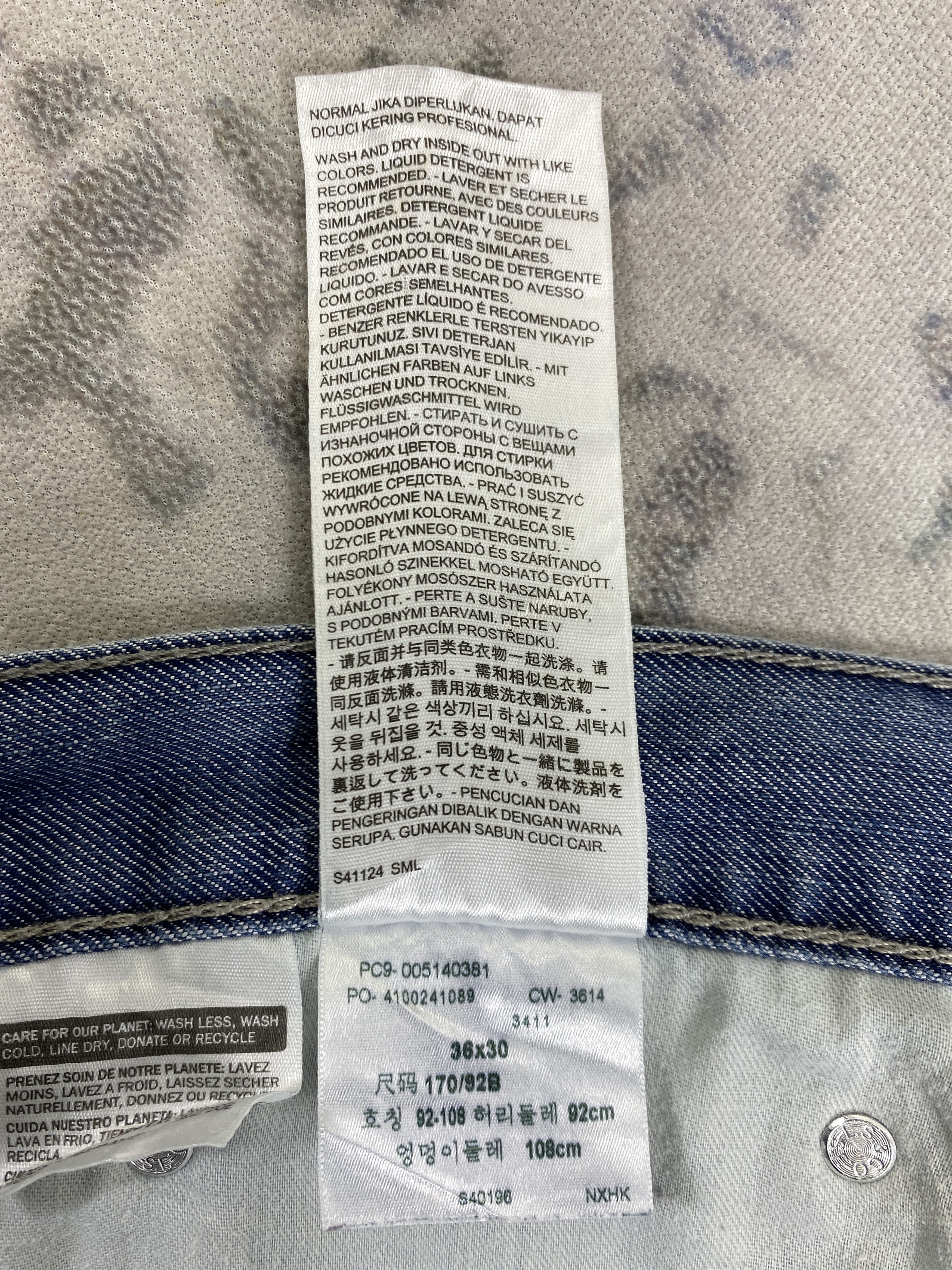 Levi's Blue Vintage Levi's 514 Distressed Denim 38 x 28.5 -JN136 Size US 38 / EU 54 - 11 Thumbnail