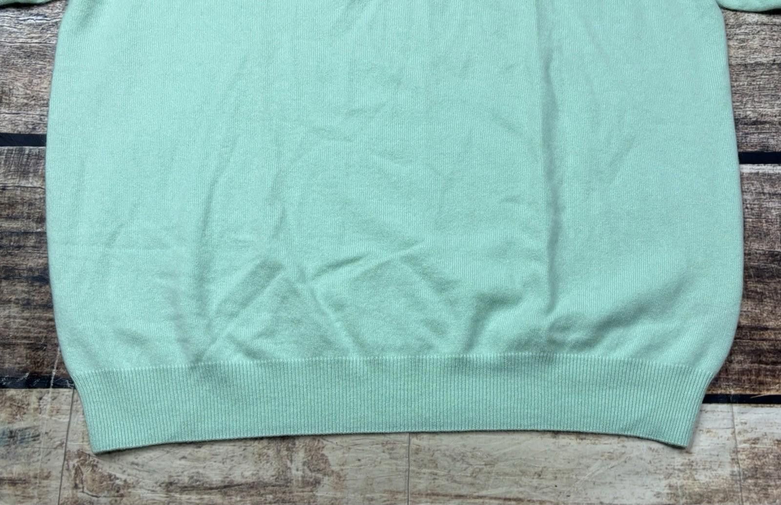 Other Southampton Cashmere Sweater Mens XL Mint Green NEW Size US XL / EU 56 / 4 - 5 Thumbnail