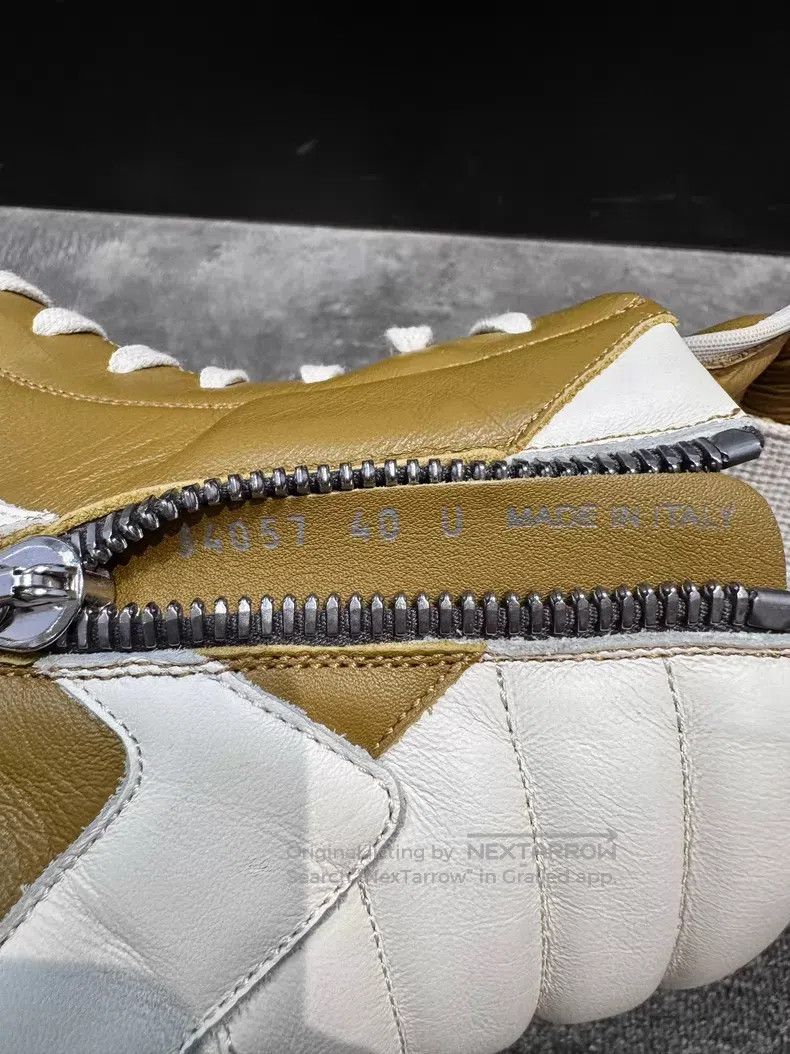 Rick Owens Rick Owens Geobasket leather sneakers with zipper detail| Size US 7 / EU 40 - 9 Thumbnail