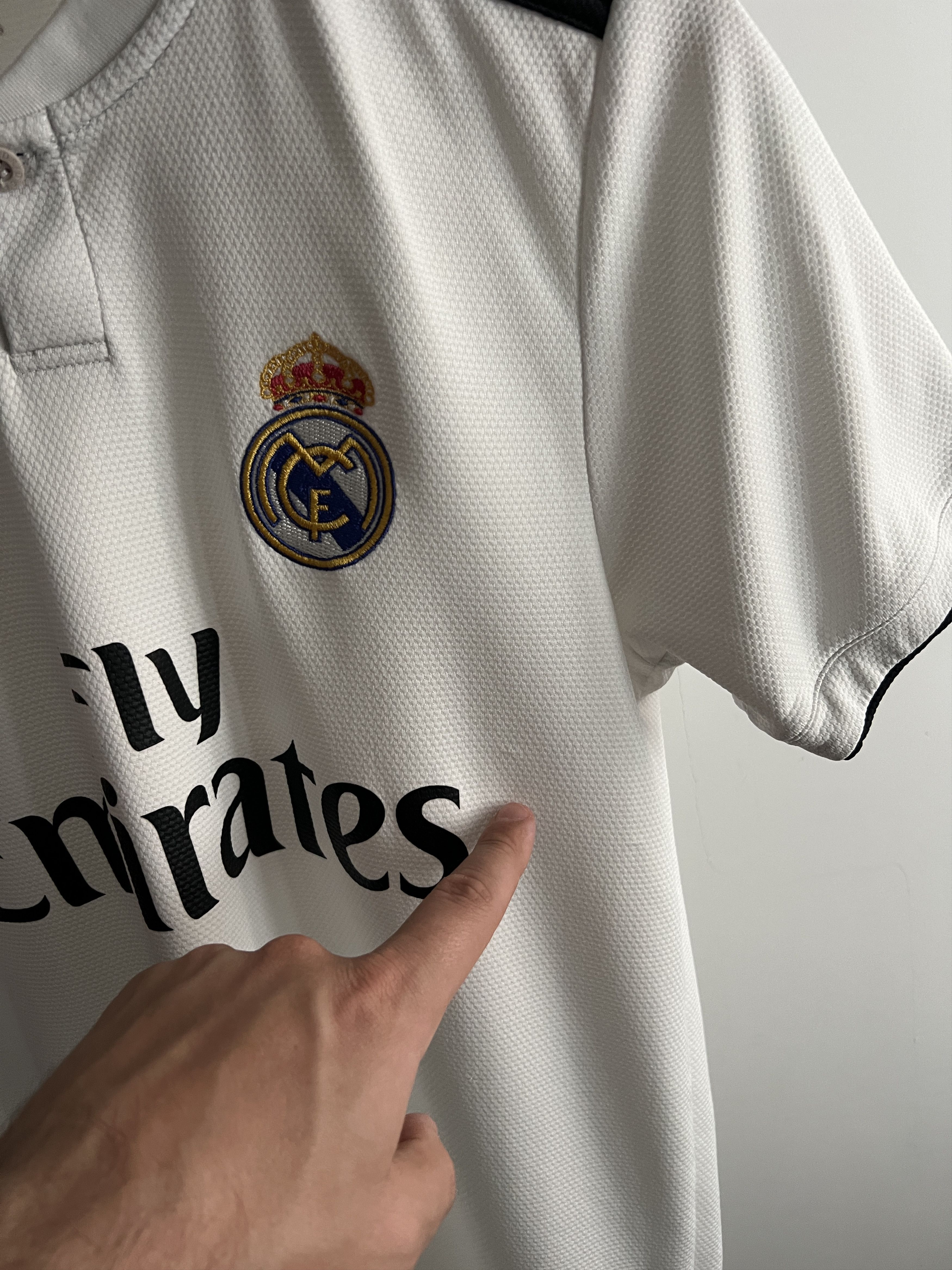 Adidas Soccer Jersey Real Madrid Home Knit 2018/2018 Adidas Spain Size US S / EU 44-46 / 1 - 12 Thumbnail