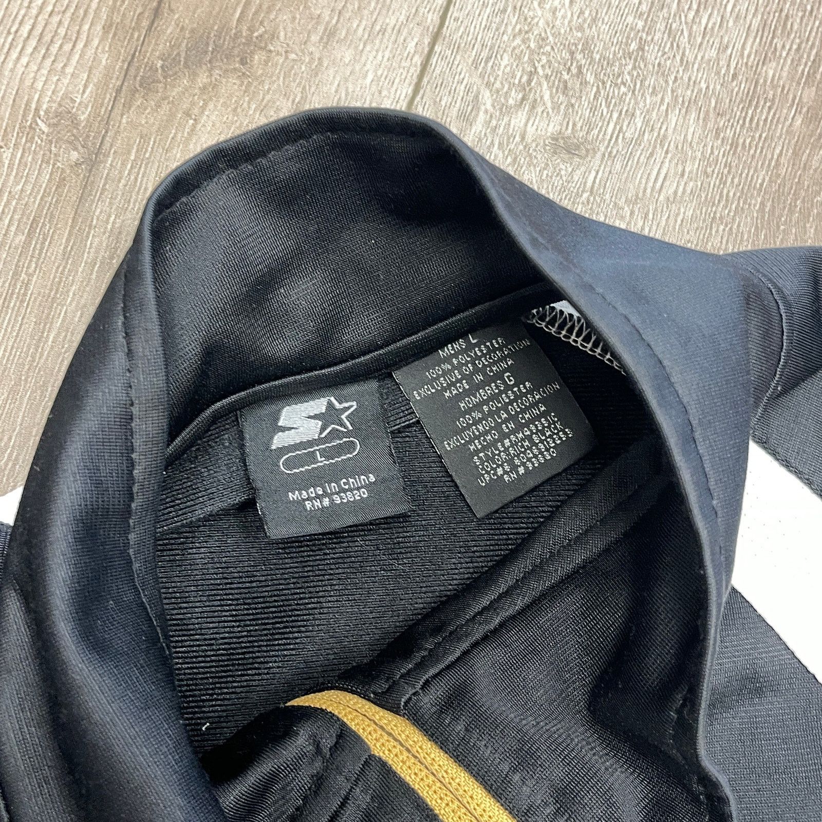 Starter Starter polyester black track full zip jacket size Large L Size US L / EU 52-54 / 3 - 4 Thumbnail