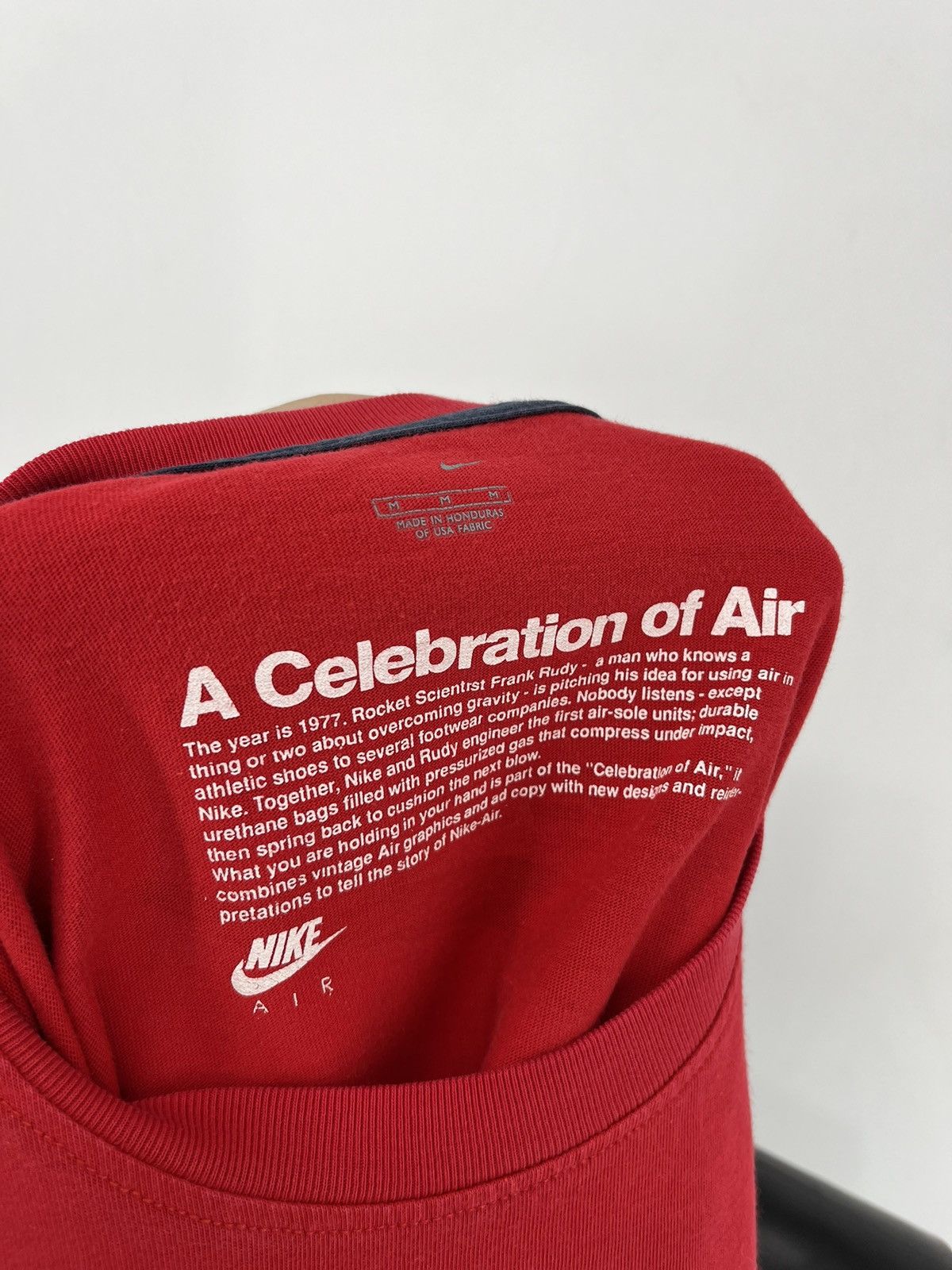 Nike × Vintage Vintage Y2K Nike Air Max 360 Logo Tee Travis Scott Style Size US M / EU 48-50 / 2 - 10 Thumbnail
