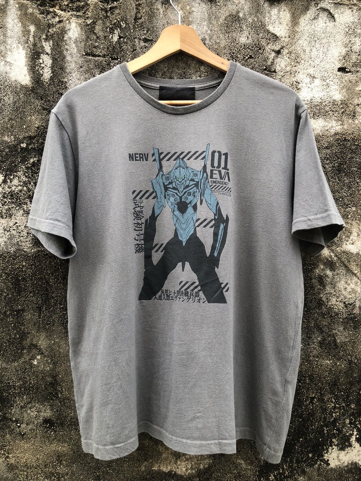Anime × Cartoon Network × Vintage Vintage Evagalion Anime Japan Tshirt Size US M / EU 48-50 / 2 - 1 Thumbnail