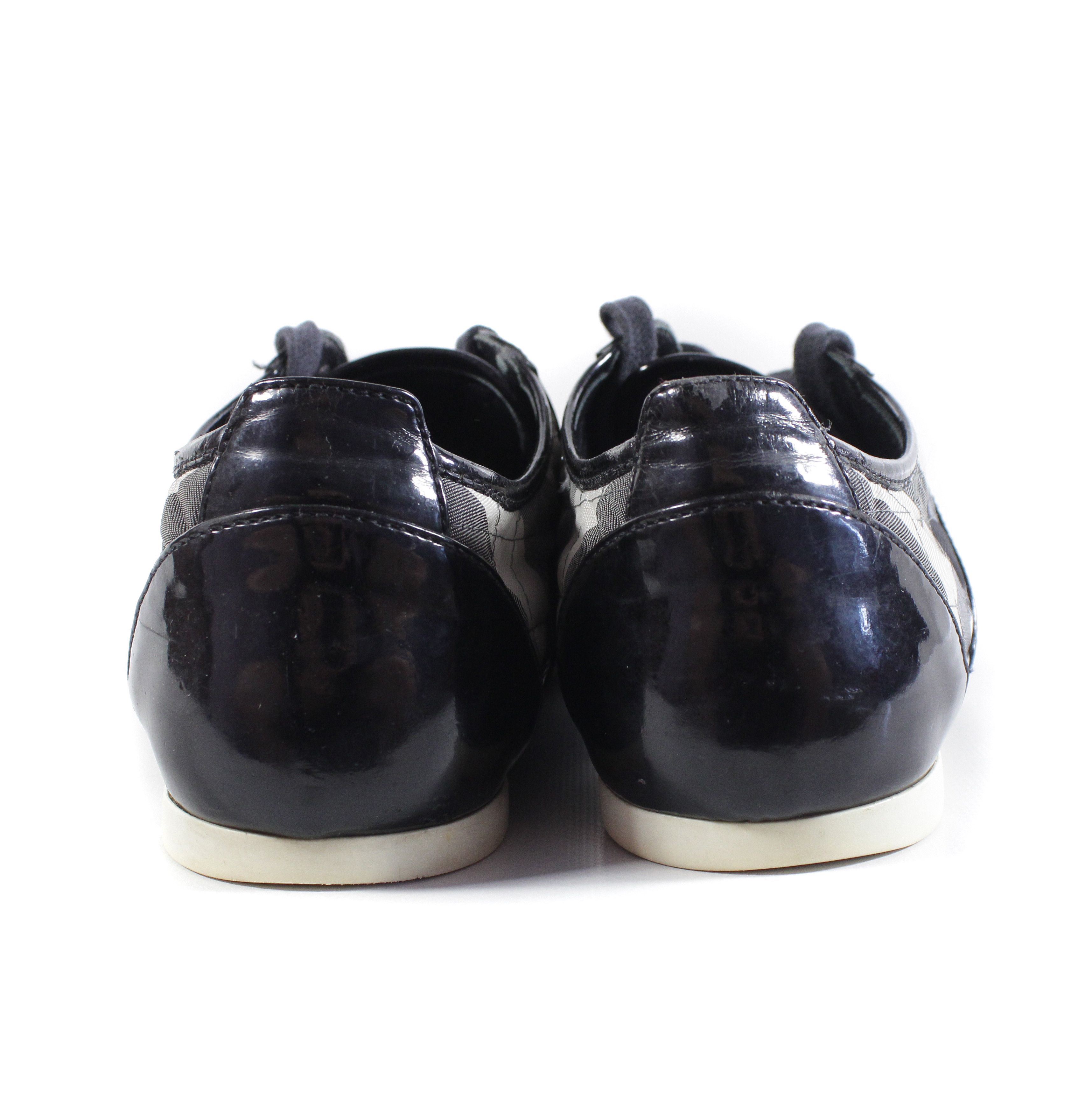 Burberry Nova Check Patent Leather Shoes Size US 8 / IT 38 - 3 Thumbnail