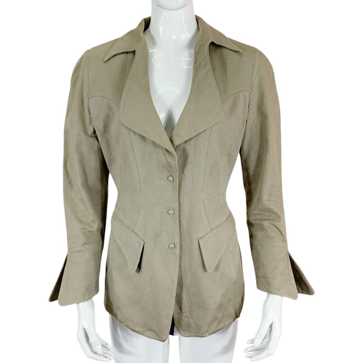 Thierry Mugler VINTAGE TIERRY MUGLER WOMEN DRESS Size M / US 6-8 / IT 42-44 - 1 Thumbnail