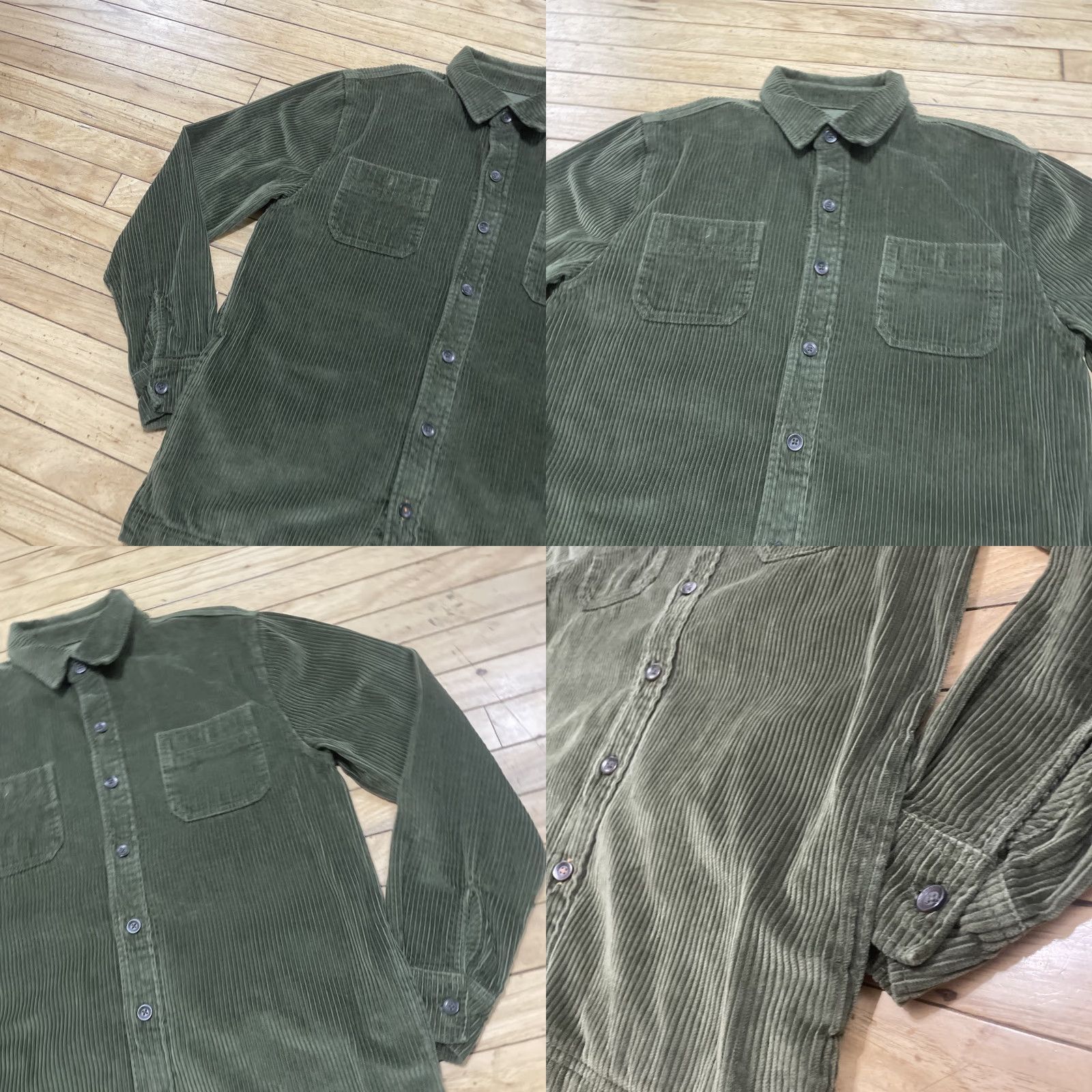 Weatherproof Weatherproof VTG 90s Corduroy Jacket Mens M Green Button Coat Shacket Grunge M Size M / US 6-8 / IT 42-44 - 10 Thumbnail
