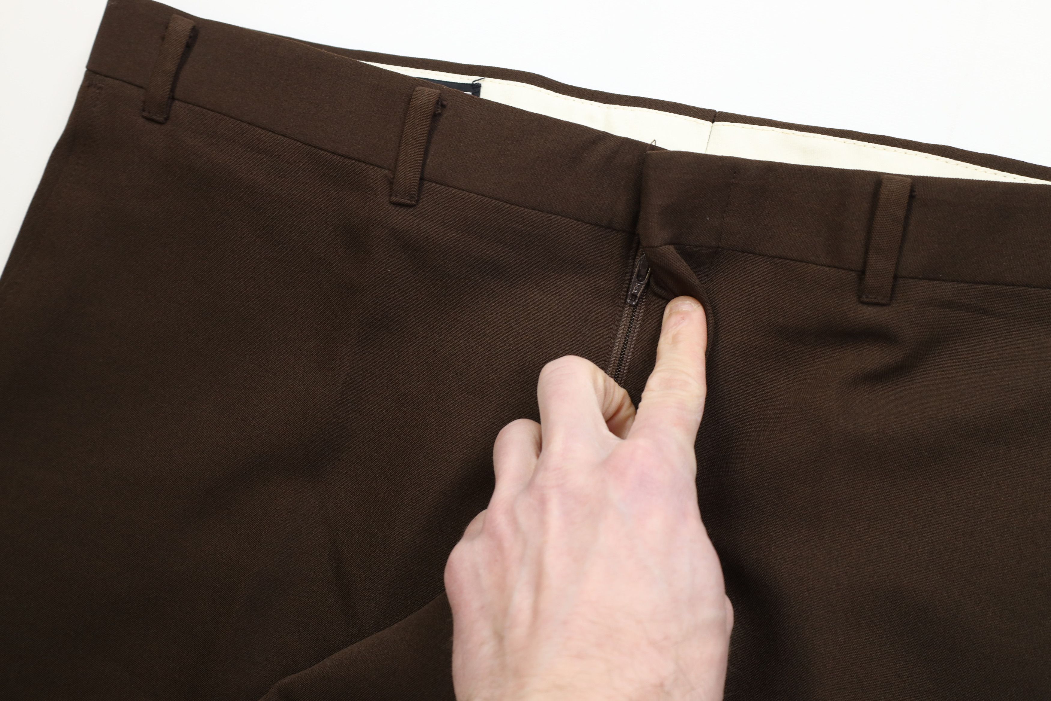 Vintage Vintage 70s Streetwear Flared Wide Leg Chino Pants Brown USA Size US 40 / EU 56 - 7 Thumbnail
