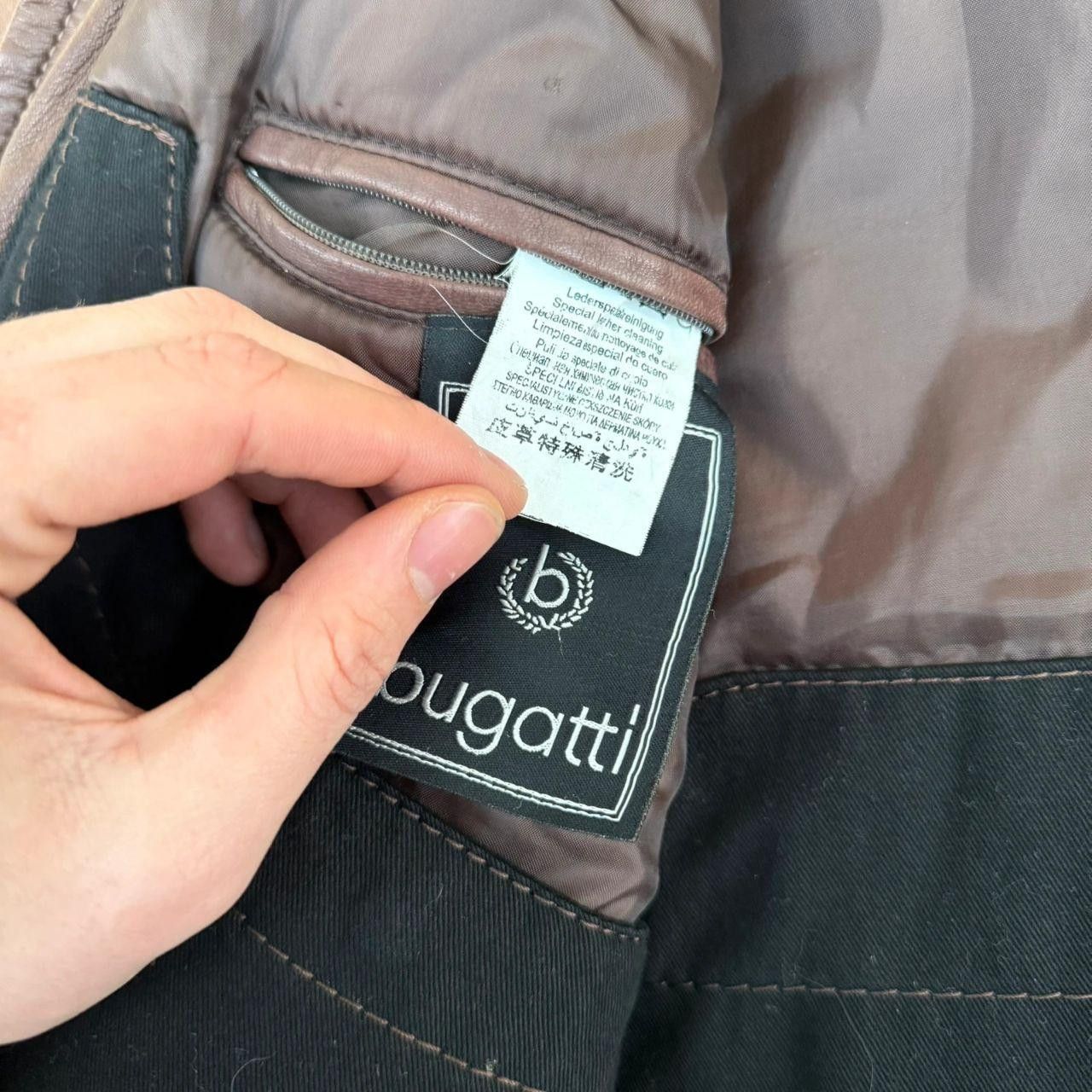 Vintage Bugatti Nappa Leather Brown Vintage Two Tones Size US XL / EU 56 / 4 - 6 Thumbnail