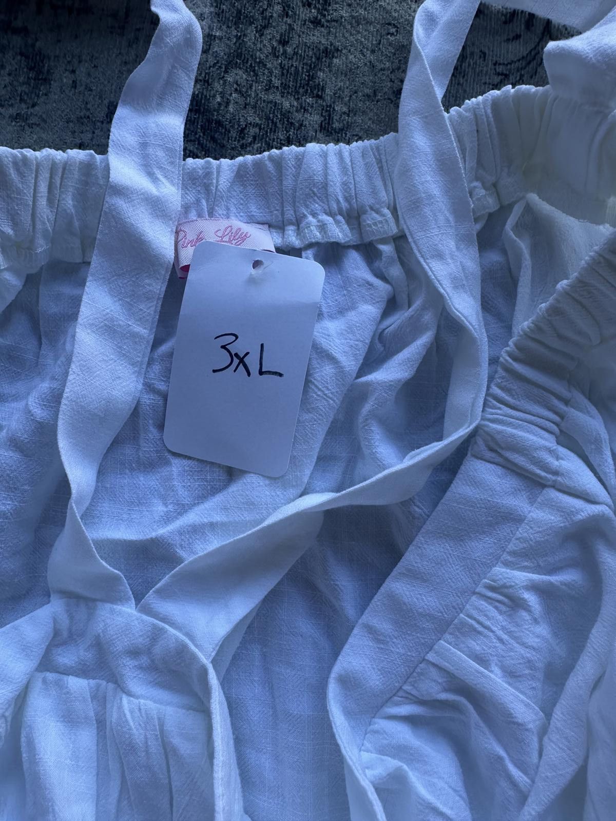 Designer Cozy Women's 3XL Top - white Size 3XL / US 20-22 - 2 Thumbnail